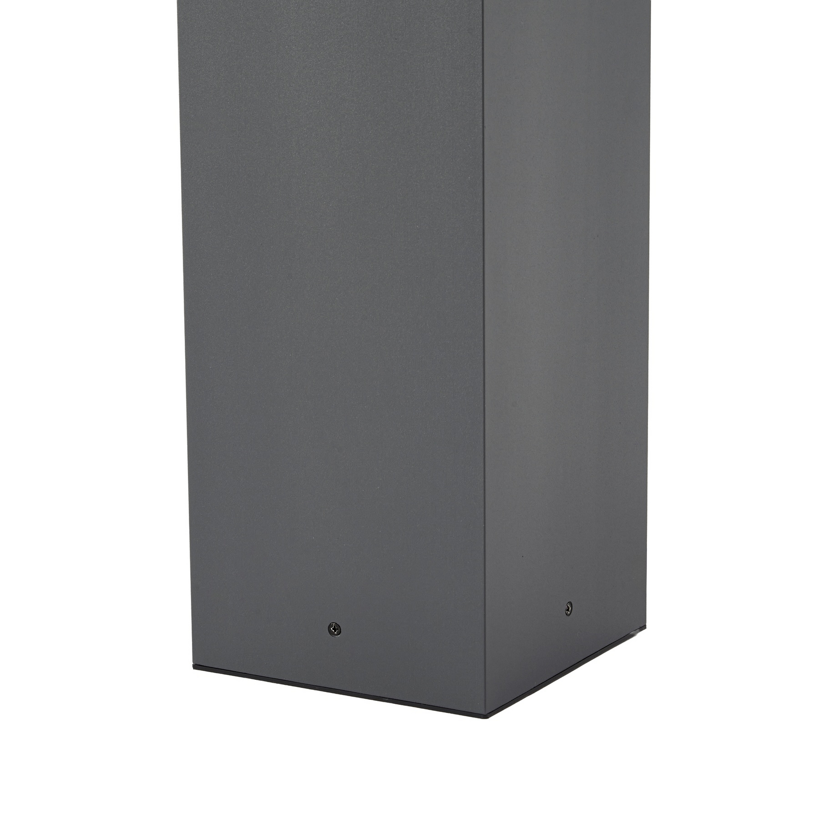 Bolardo luminoso Lindby Peldar, antracita/transparente, 80 cm, sensor