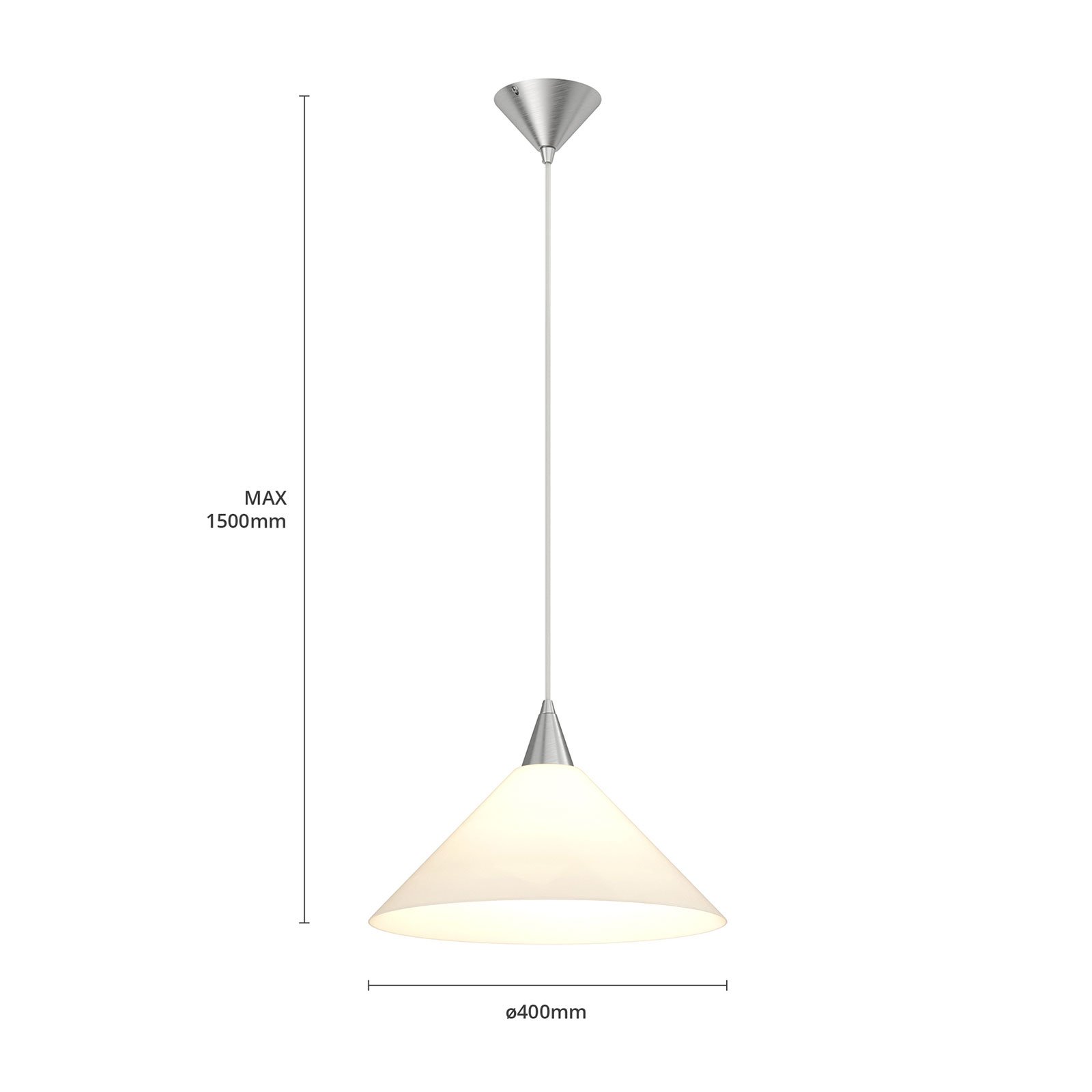 Petra Lampa Wisząca White - Lindby