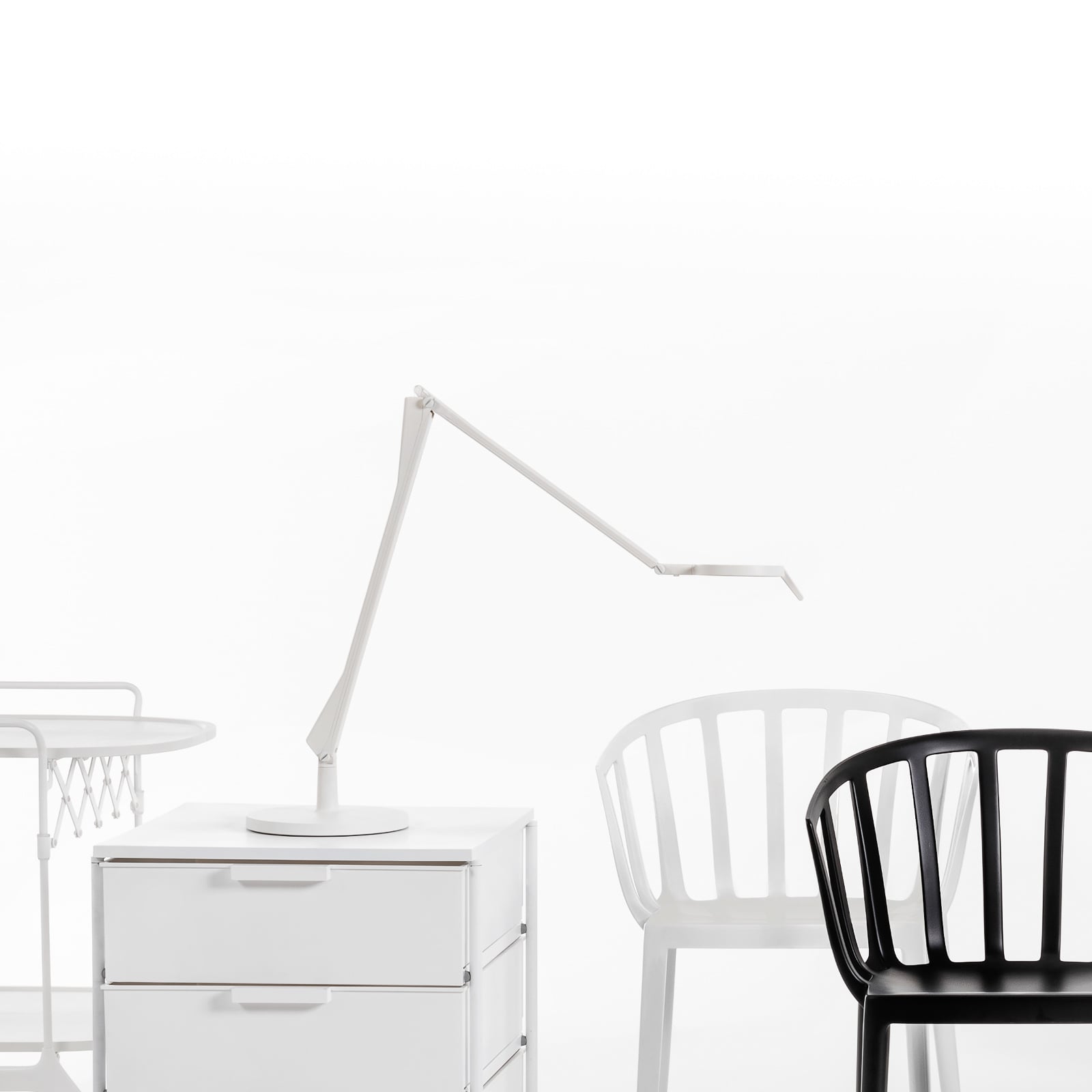 Aledin Tec LED-Tischleuchte, weiß - Kartell