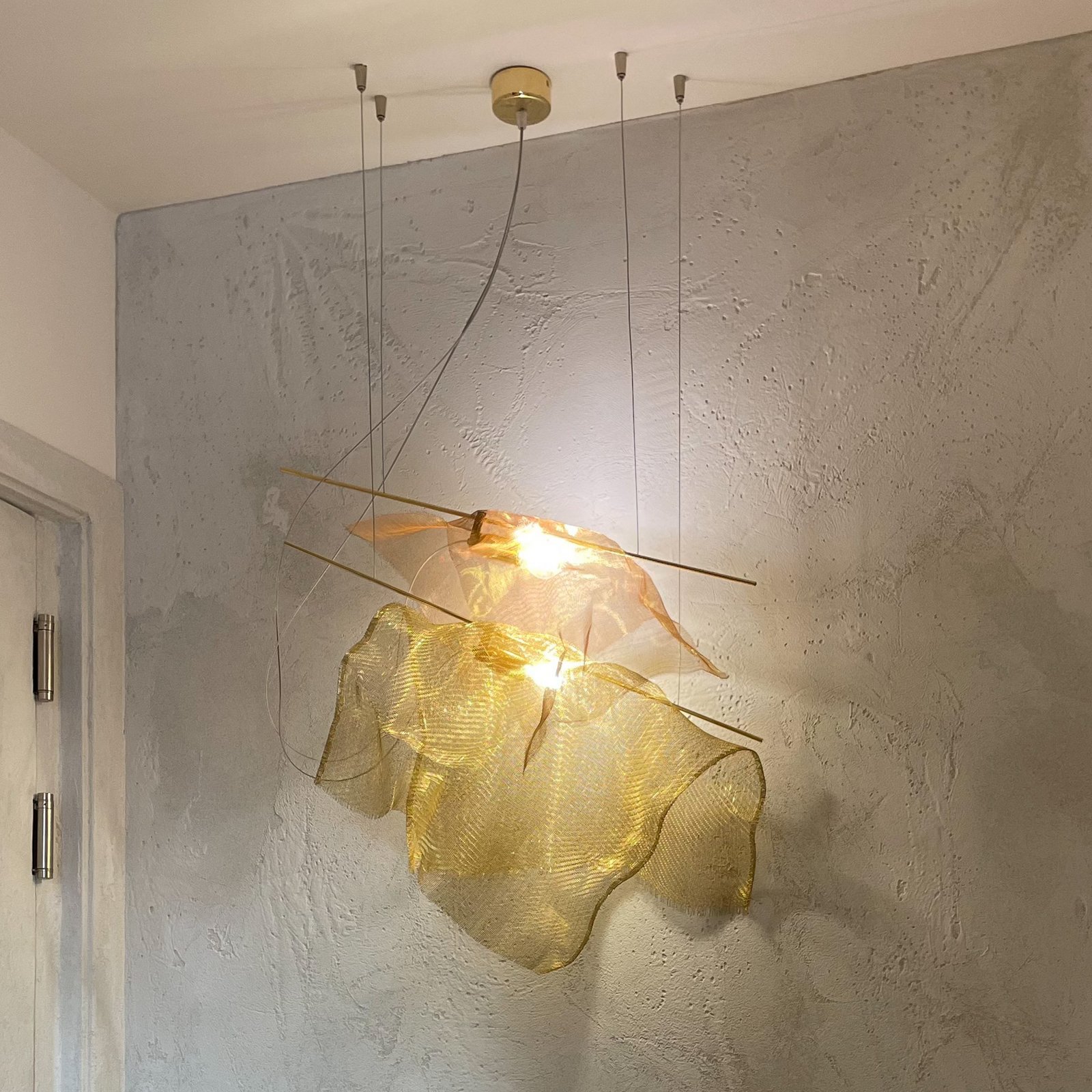 Suspension Knikerboker Petite Parachute, bronze/cuivre