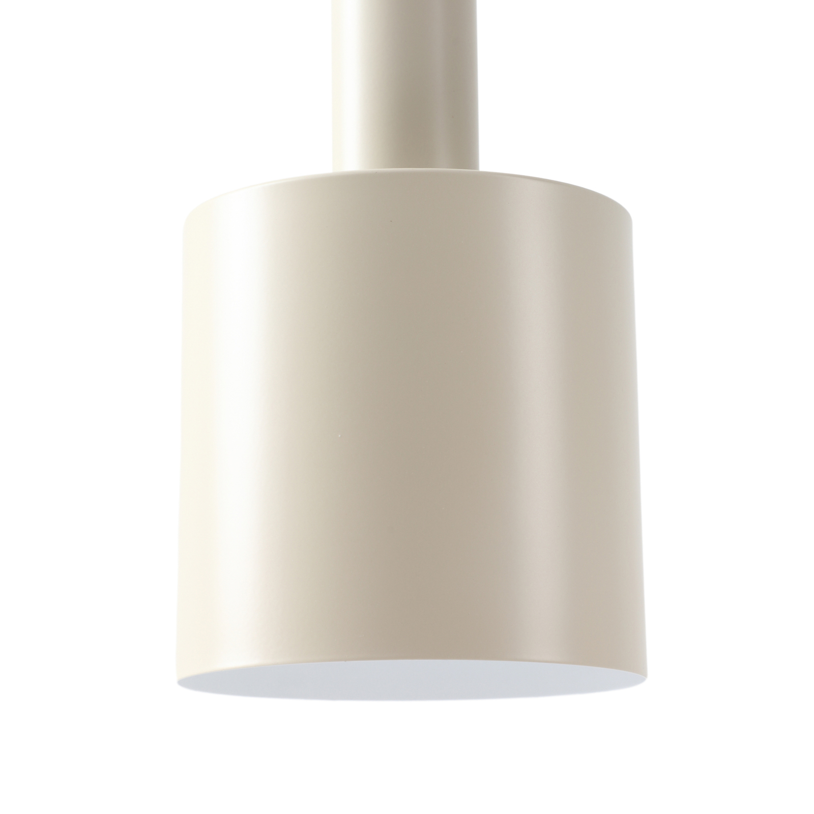 Lindby pendant light Ovelia, black/brown/beige, 6-bulb.