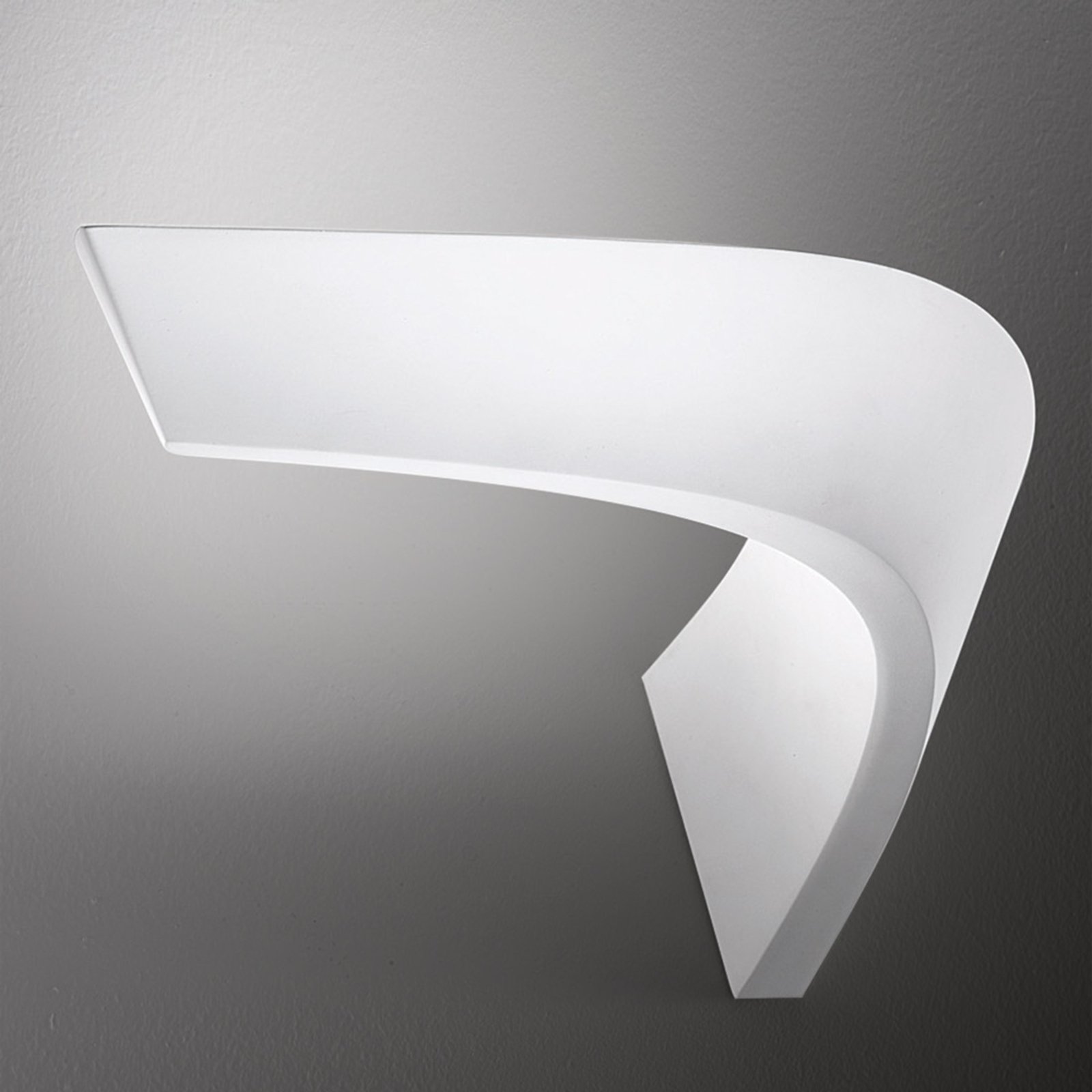 ICONE Bommerang - LED sieninis šviestuvas, 23 W, baltas