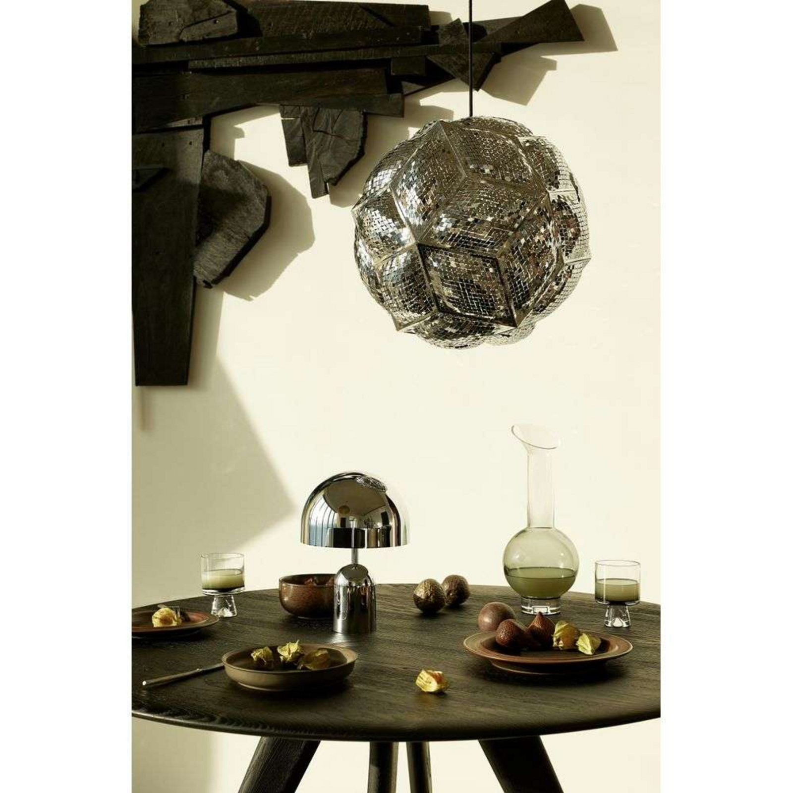 Puff Lustră Pendul Stainless Steel - Tom Dixon