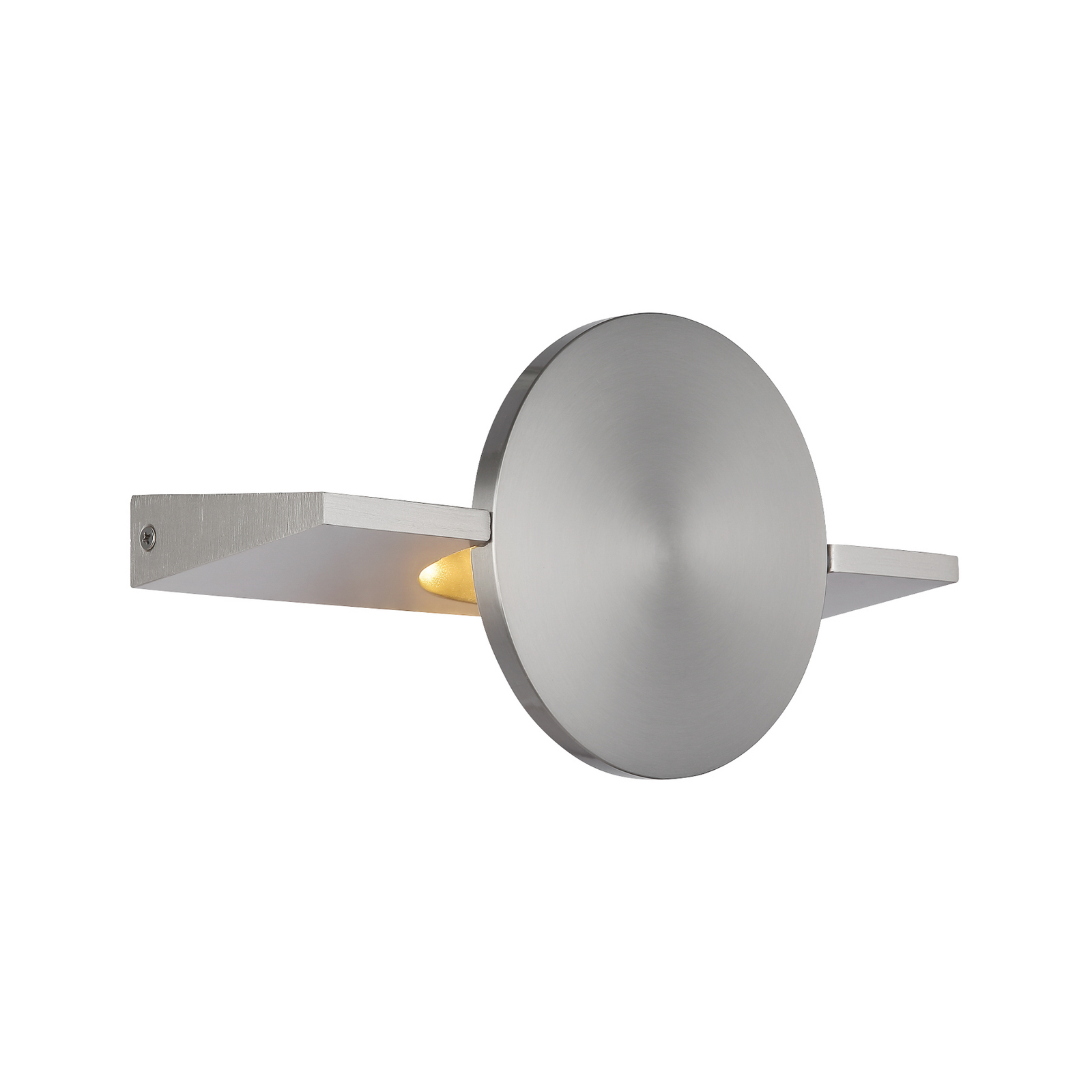LED-vegglampe Jasper, høyde 28 cm, matt nikkel, metall LED-vegglampe Jasper, høyde 28 cm, matt nikkel, metall