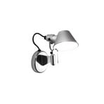 Tolomeo Micro Faretto LED wall lamp, 20 cm, aluminium - Artemide