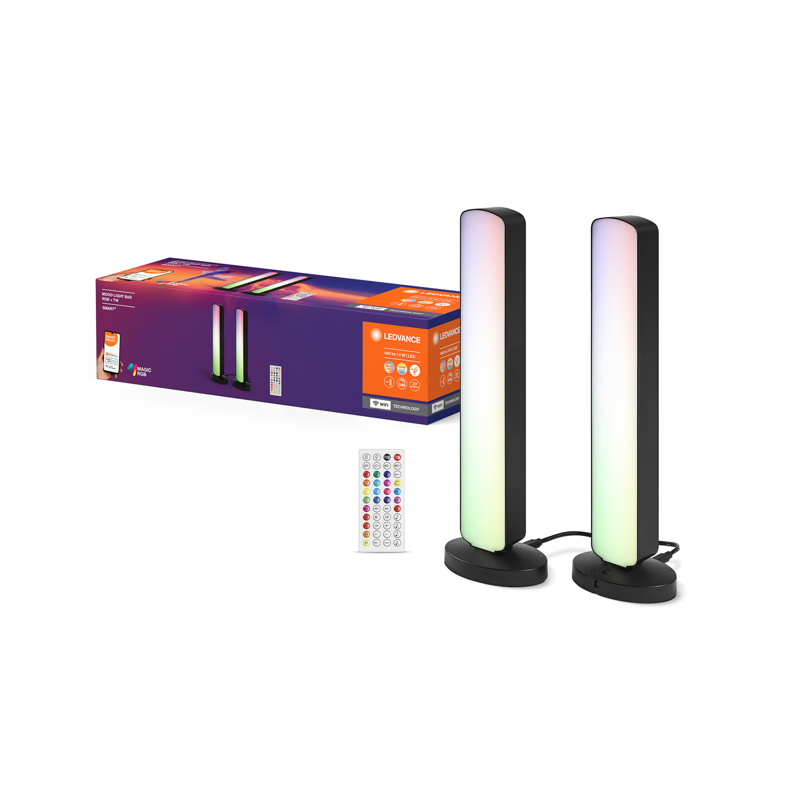 LEDVANCE SMART+ WiFi Mood Light LED-Dekolampe 2er