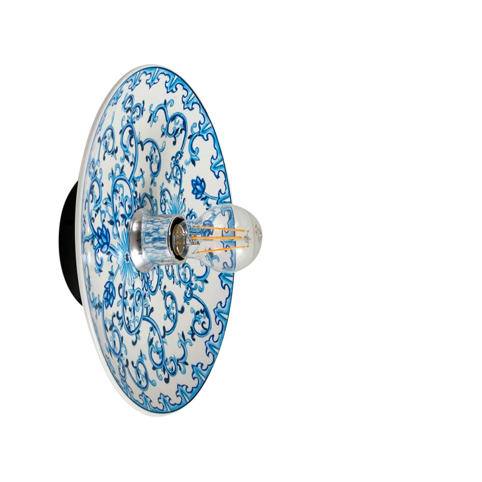 Faelira Wall Lamp Blue/White - Lucande