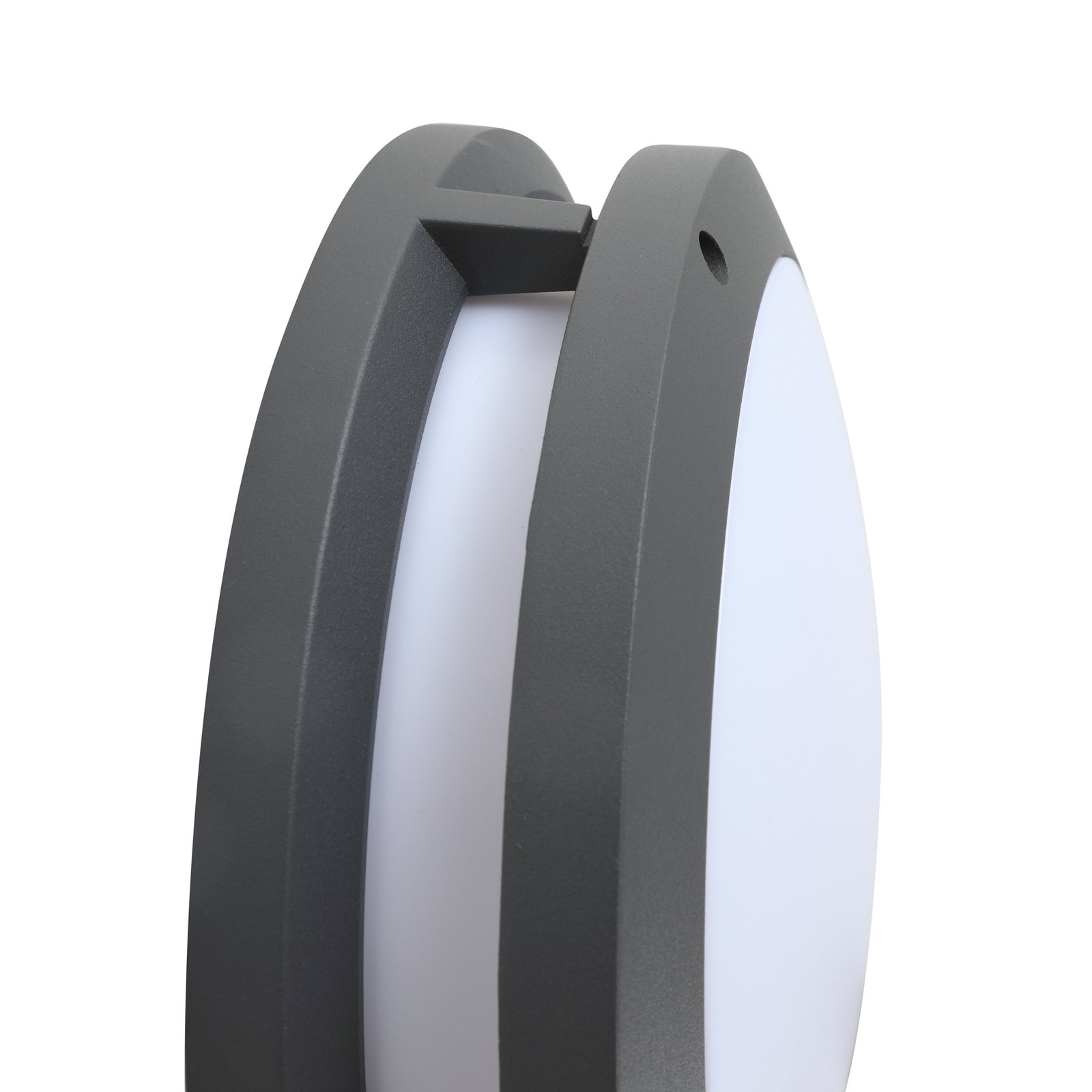 Liren LED Smart În aer liber Aplică de perete Gri - Lindby
