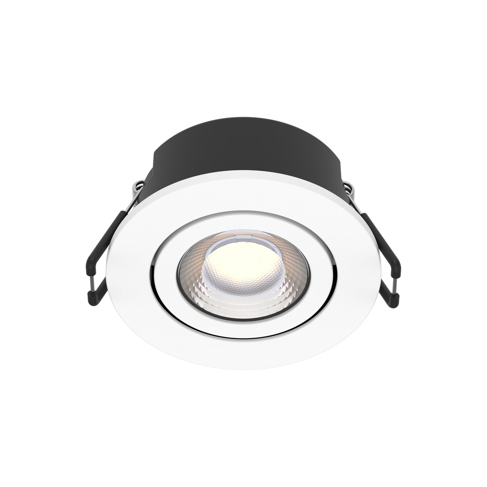 Arcchio LED stropné svietidlo Eliar round white CCT otočné