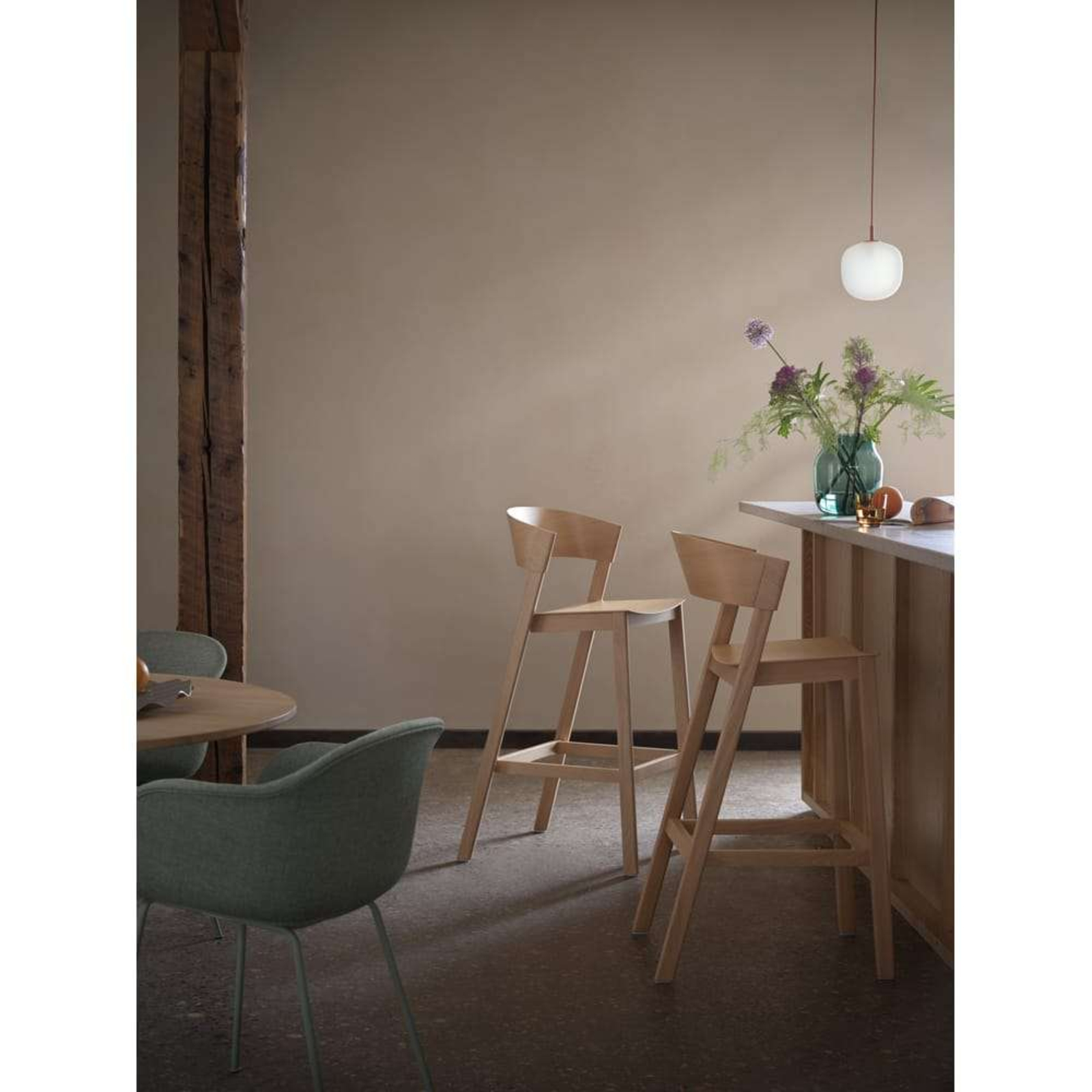 Rime Pendant Ø18 Grey - Muuto