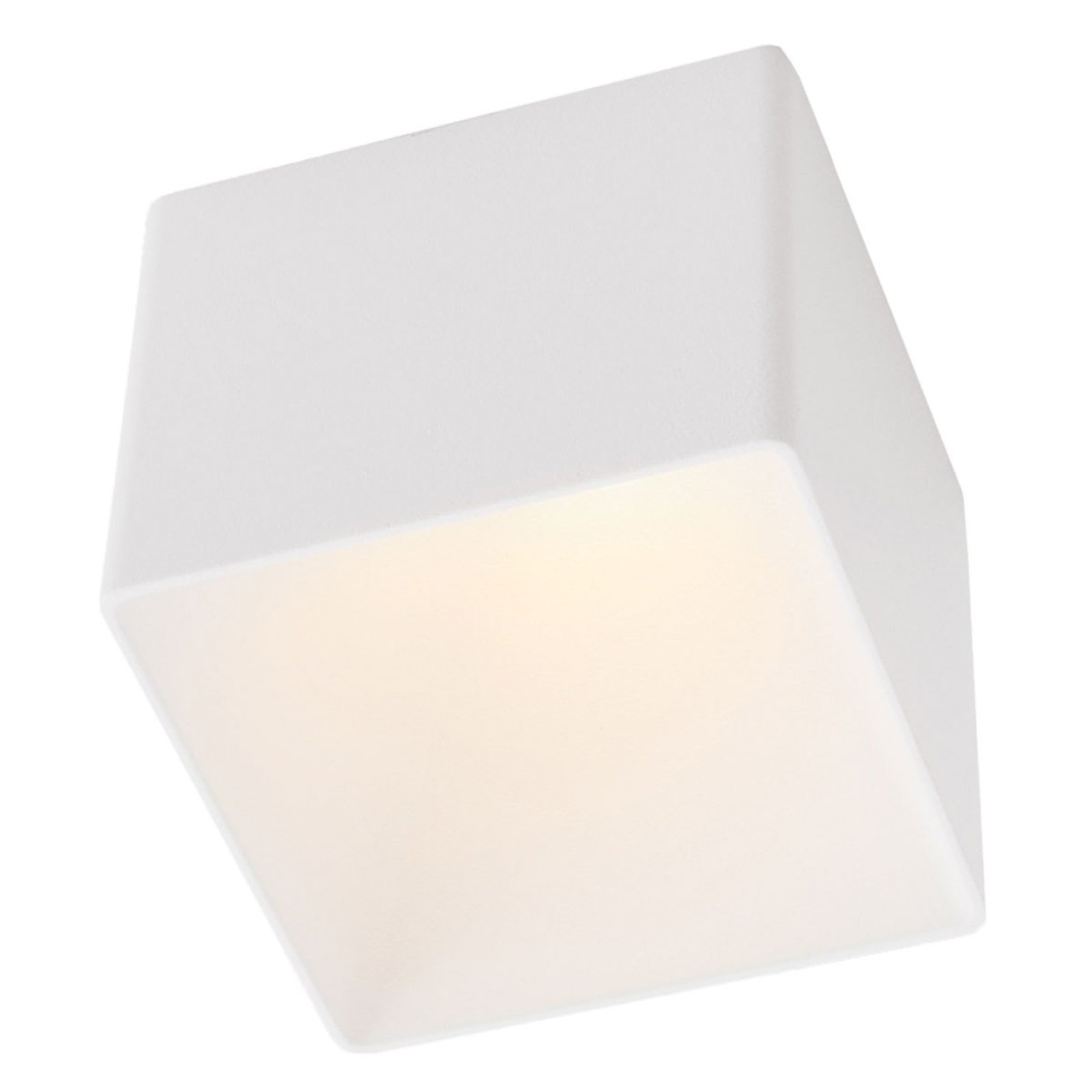 GF design Blocky recessed lamp IP54 white 3,000 K