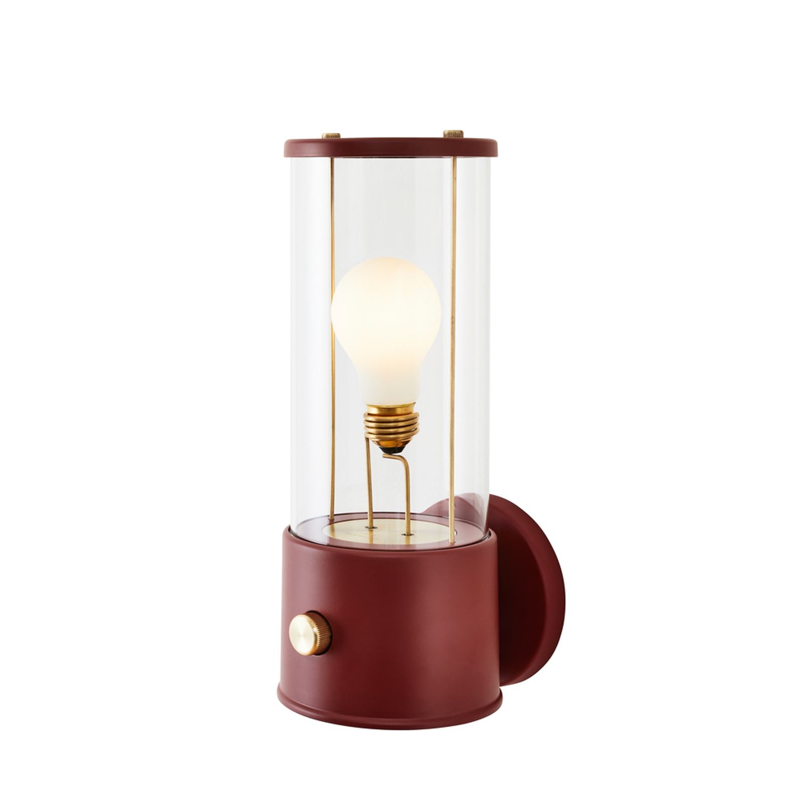 Nástěnné svítidlo Tala Muse Portable, LED lampa E27, červená