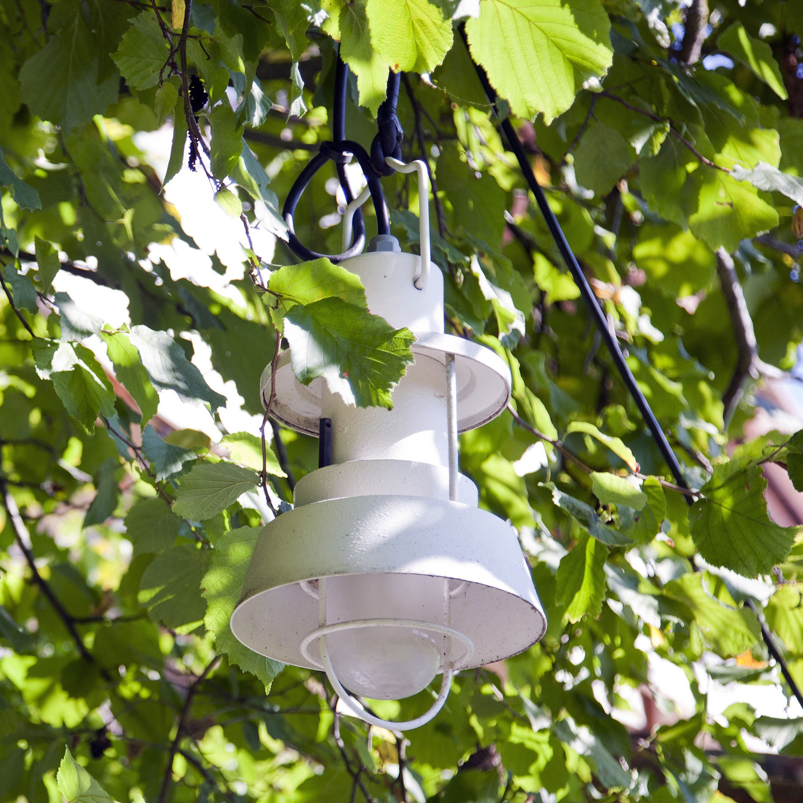 Martinelli Luce Polo outdoor hanging light Ø 21 cm