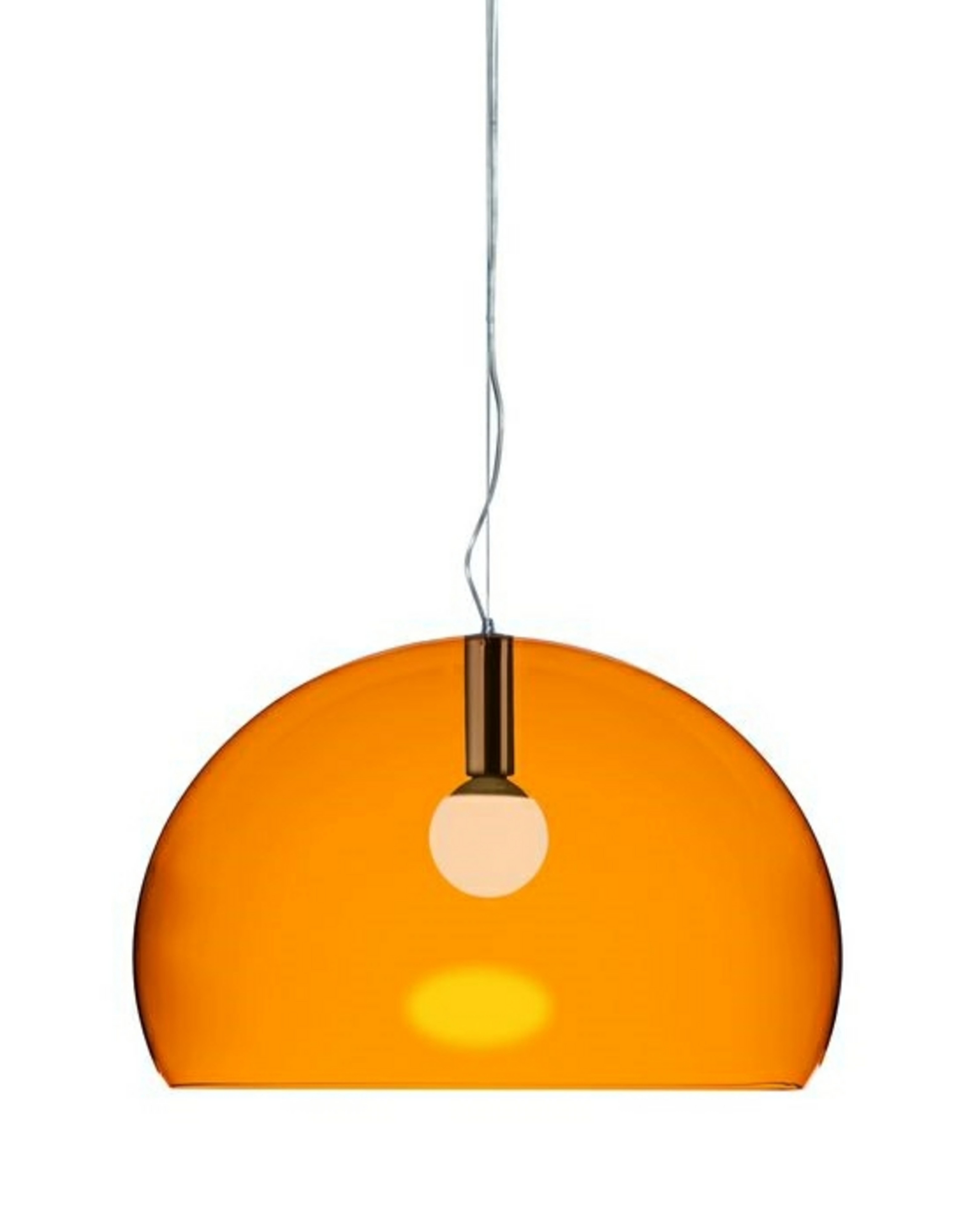 Big FL/Y Pendelleuchte Orange - Kartell