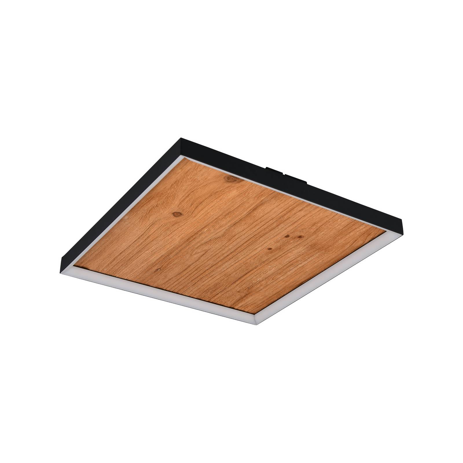 LED-Deckenlampe Kalea, Länge 45 cm, holzfarben, Holz