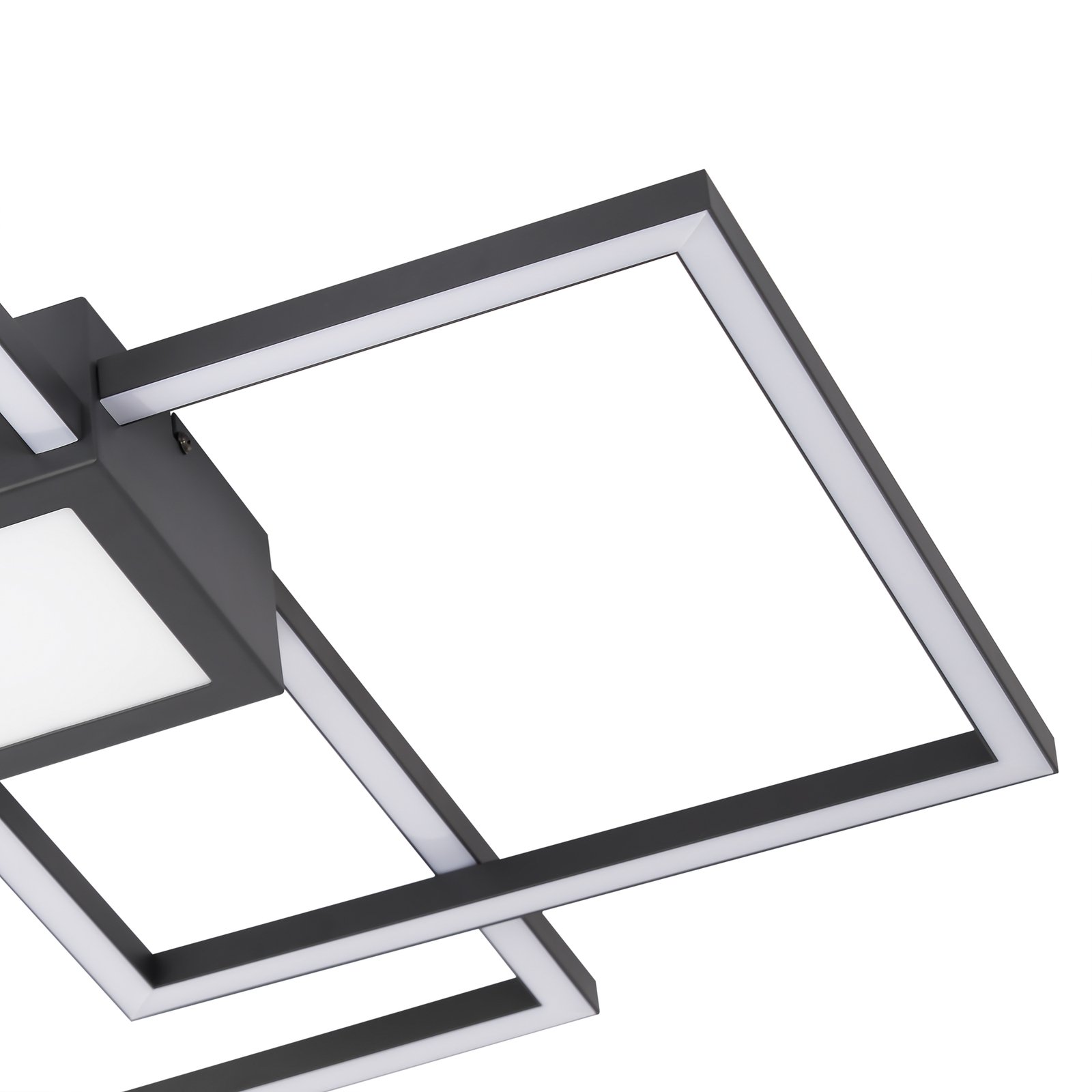 Duetto 3 Lámpara de Techo Anthracite - Lindby