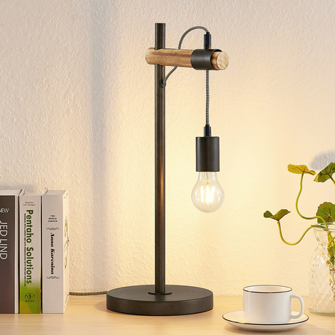 Lindby Evrin Tischleuchte mit hängender Lampe