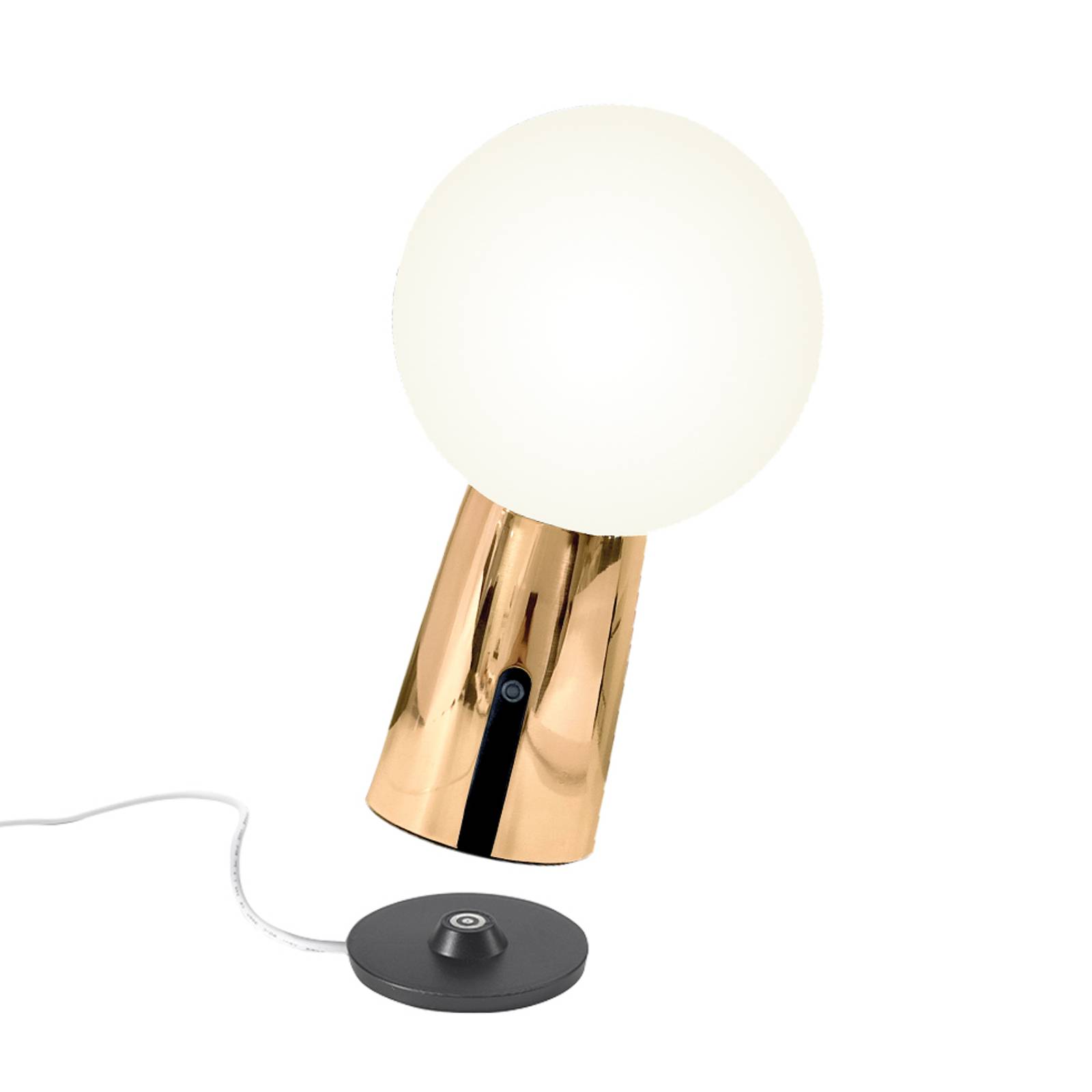 E-shop Zafferano Olimpia lampa batérie vnútri fólia zlatá