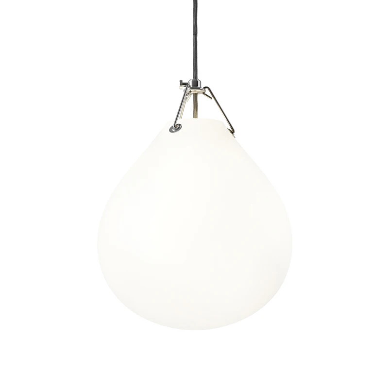 Louis Poulsen – Moser Pendelleuchte Ø250 Matt White/Opal