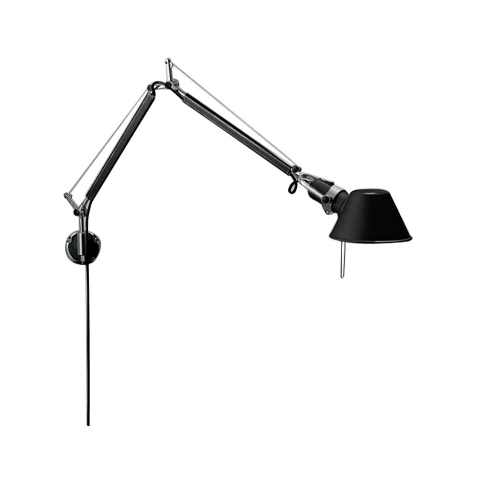 Tolomeo Parete Nástěnné Svítidlo Black - Artemide