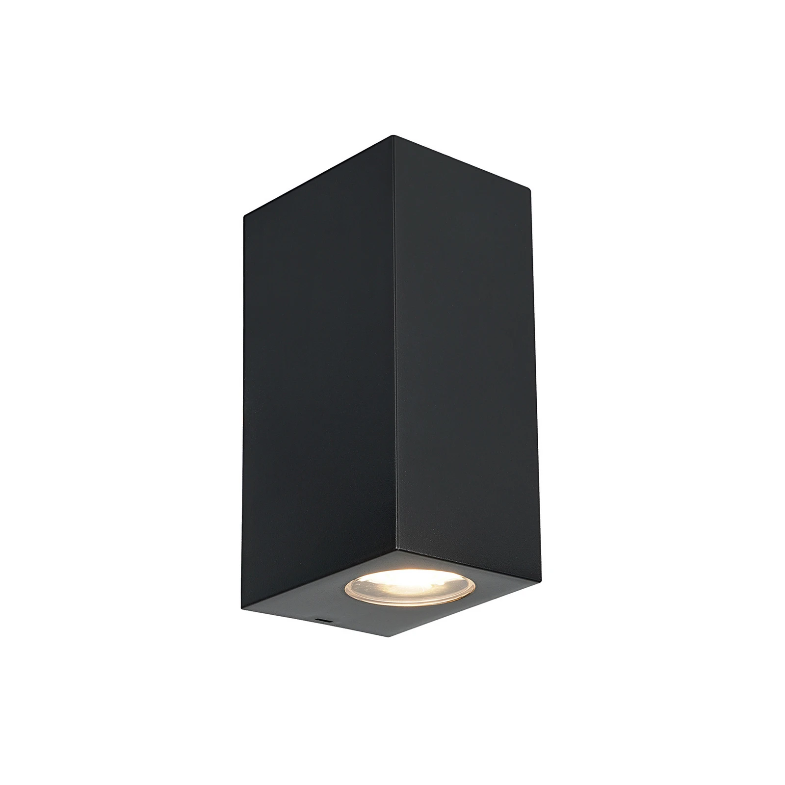 Prios Irfan outdoor wall angular black 10 cm