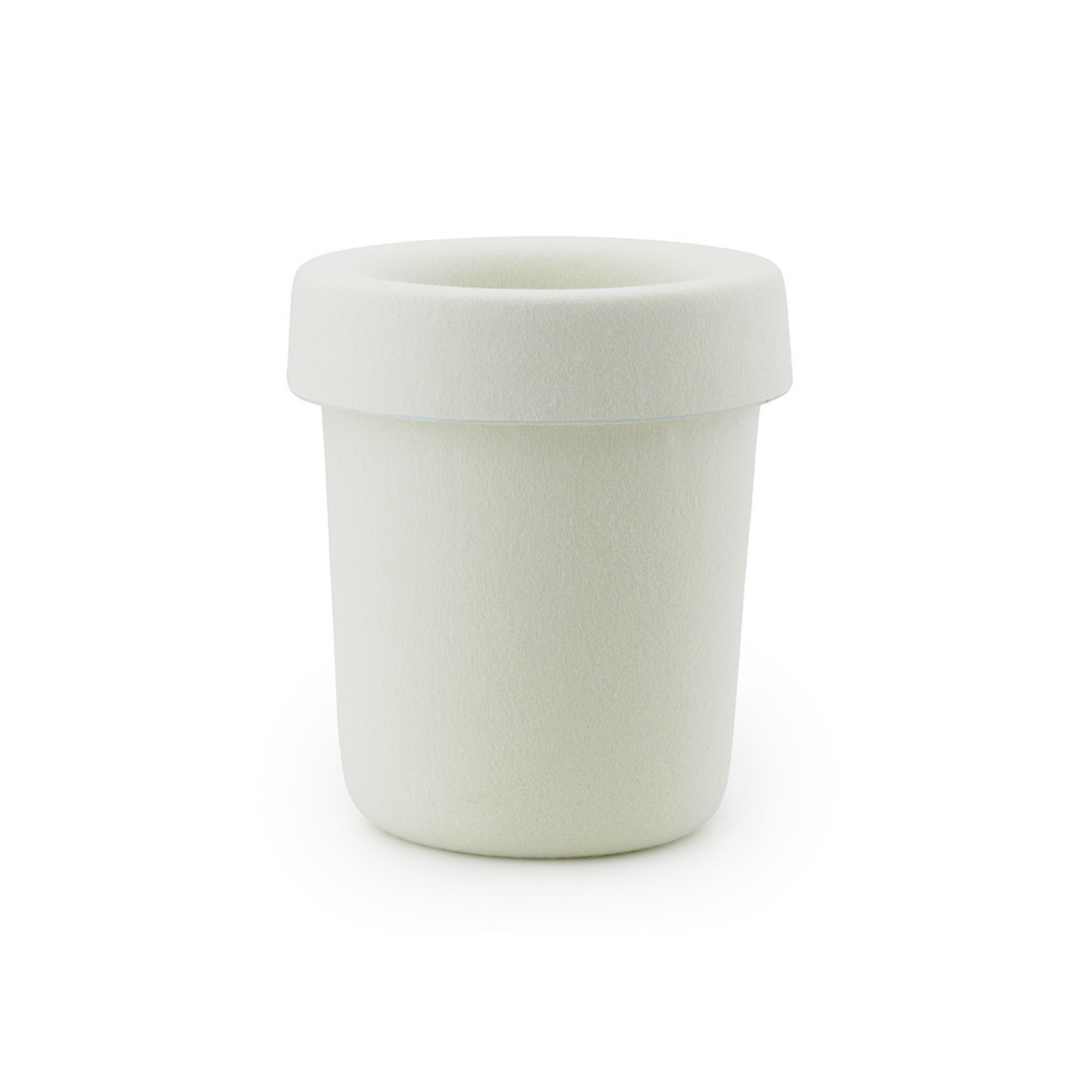 Koš za smeće od kože, krem boje, visina 36 cm - Normann Copenhagen
