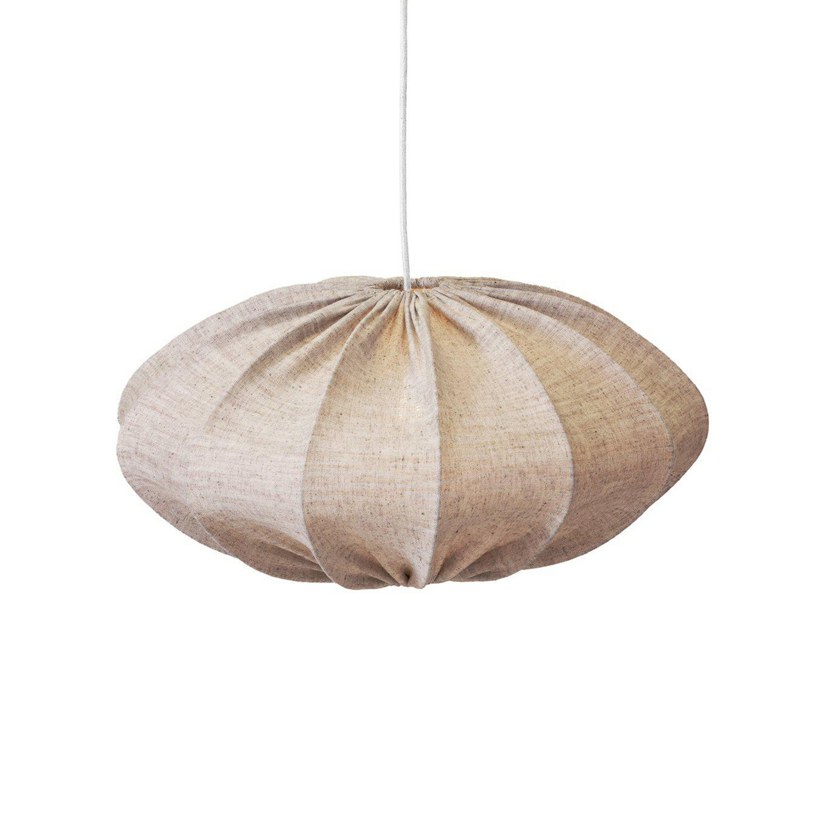 Piekaramā lampa rozā, pelēka, Ø 60 cm, audums, E27, kontaktdakša Piekaramā lampa rozā, pelēka, Ø 60 cm, audums, E27, kontaktdakša