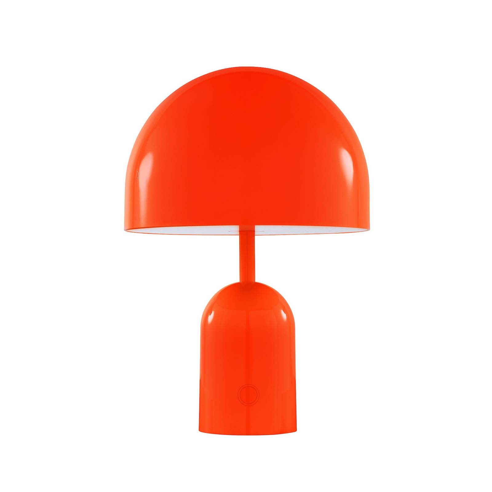 Tom Dixon Akku-Tischlampe BELL PORTABLE, rot, 28 cm IP44