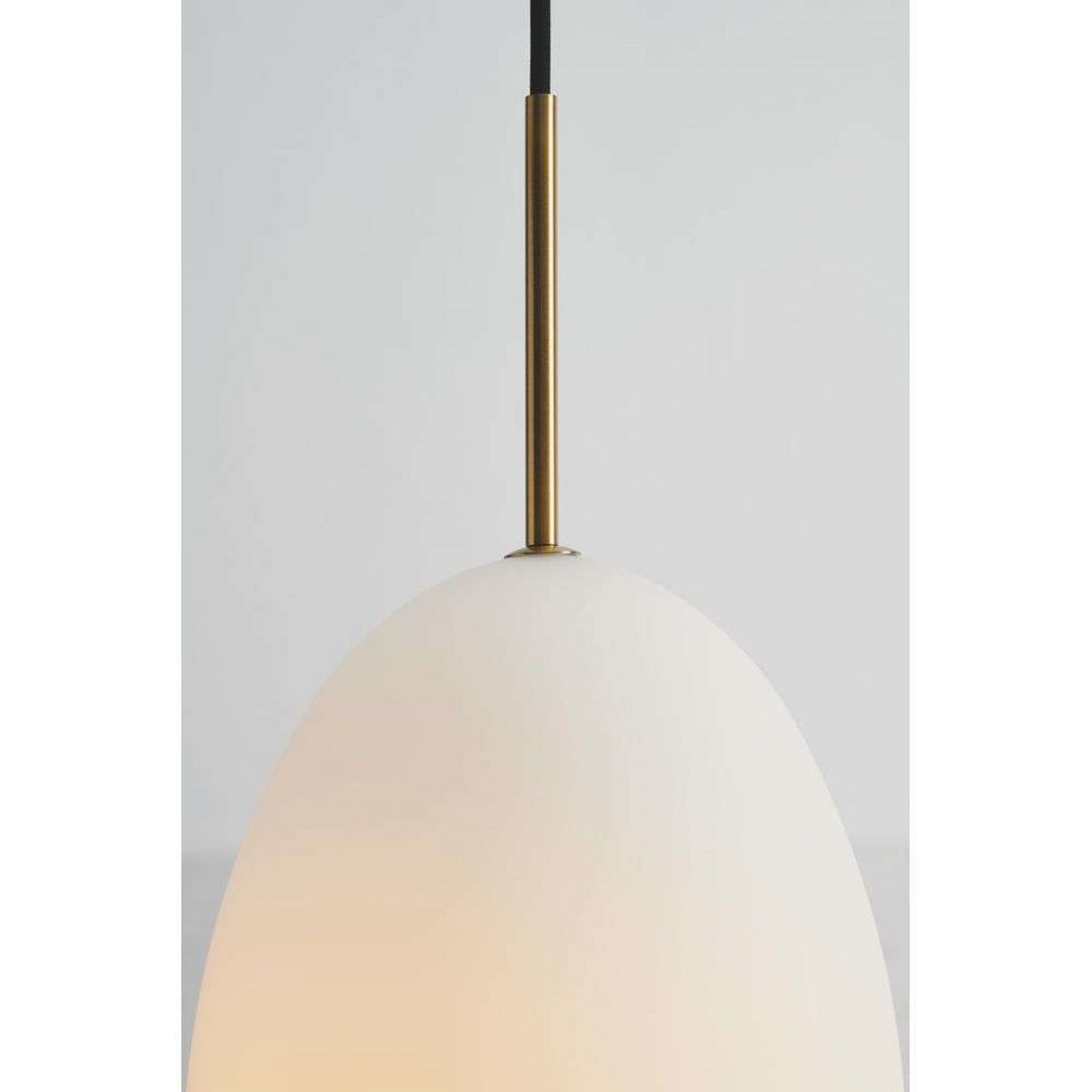 Bodø Pendelleuchte Ø14 Opal Halo Design - Esszimmer - Metall