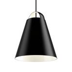 Louis Poulsen Above pendant lamp, black, 40 cm