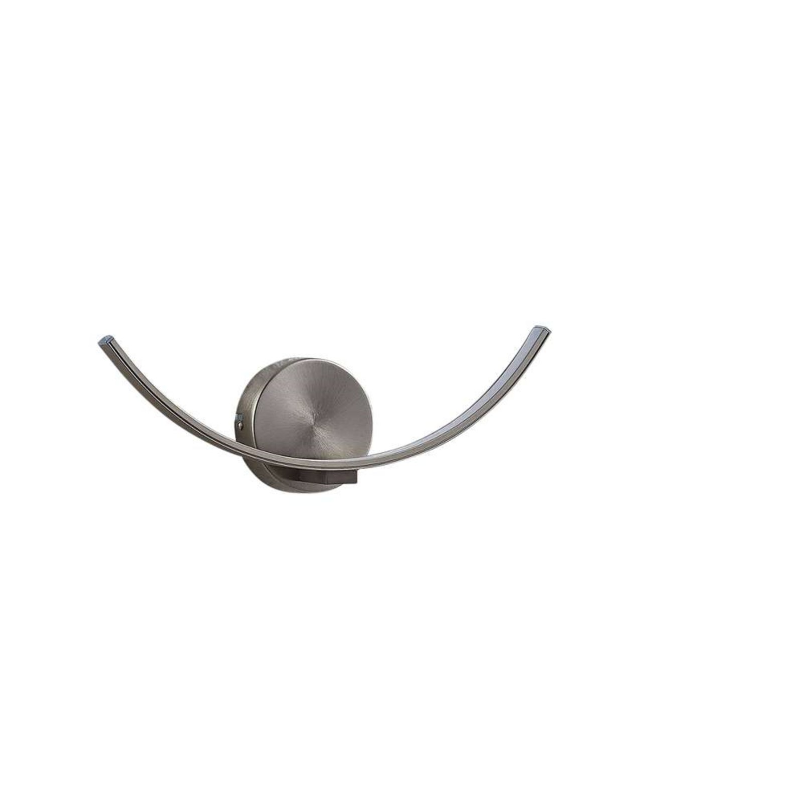 Iven Aplique de Pared Nickel/White - Lindby