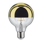 LED лампа E27 827 6,5W глава огледало злато