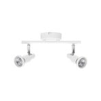 OSRAM Deckenstrahler, weiß, 2-flg., Metall, GU10-LED 927 dim