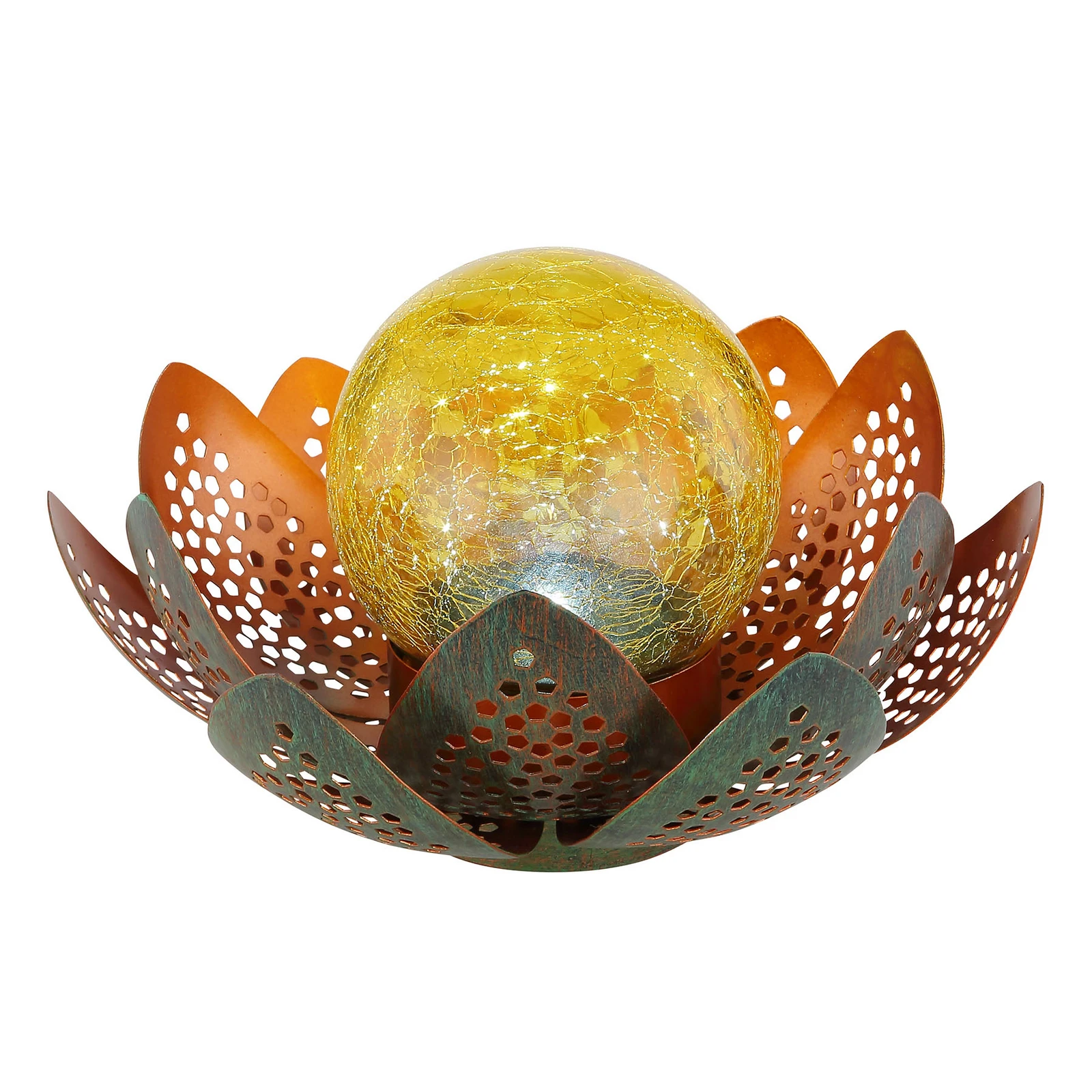 Luz solar LED 33655, flor, Ø 22 cm
