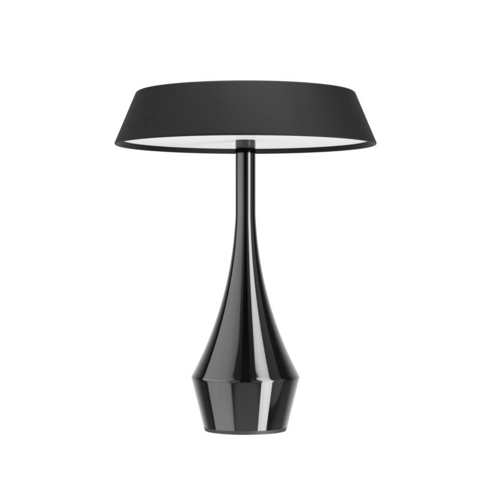 EGLO LED-Akku-Tischlampe TURCIO, schwarz Höhe 20 cm IP44 dim