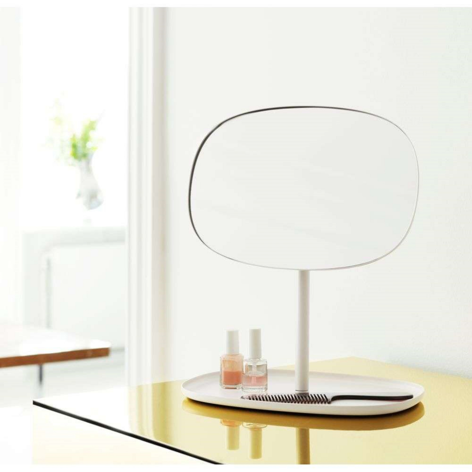 Flip Mirror White - Normann Copenhagen