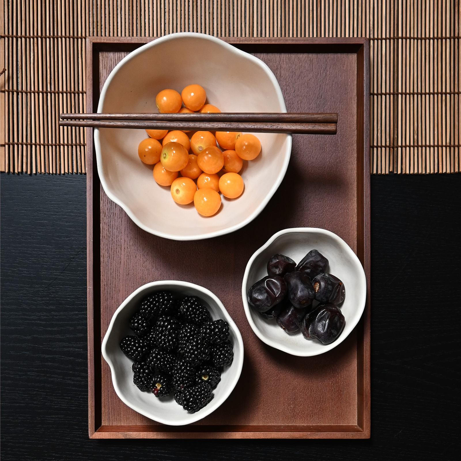 Miska Native, wysokość 7 cm, zestaw 2 sztuki, biała – 101 Copenhagen