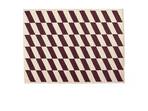 Shift Kelim Rug 170x240 Burgundy - Hay