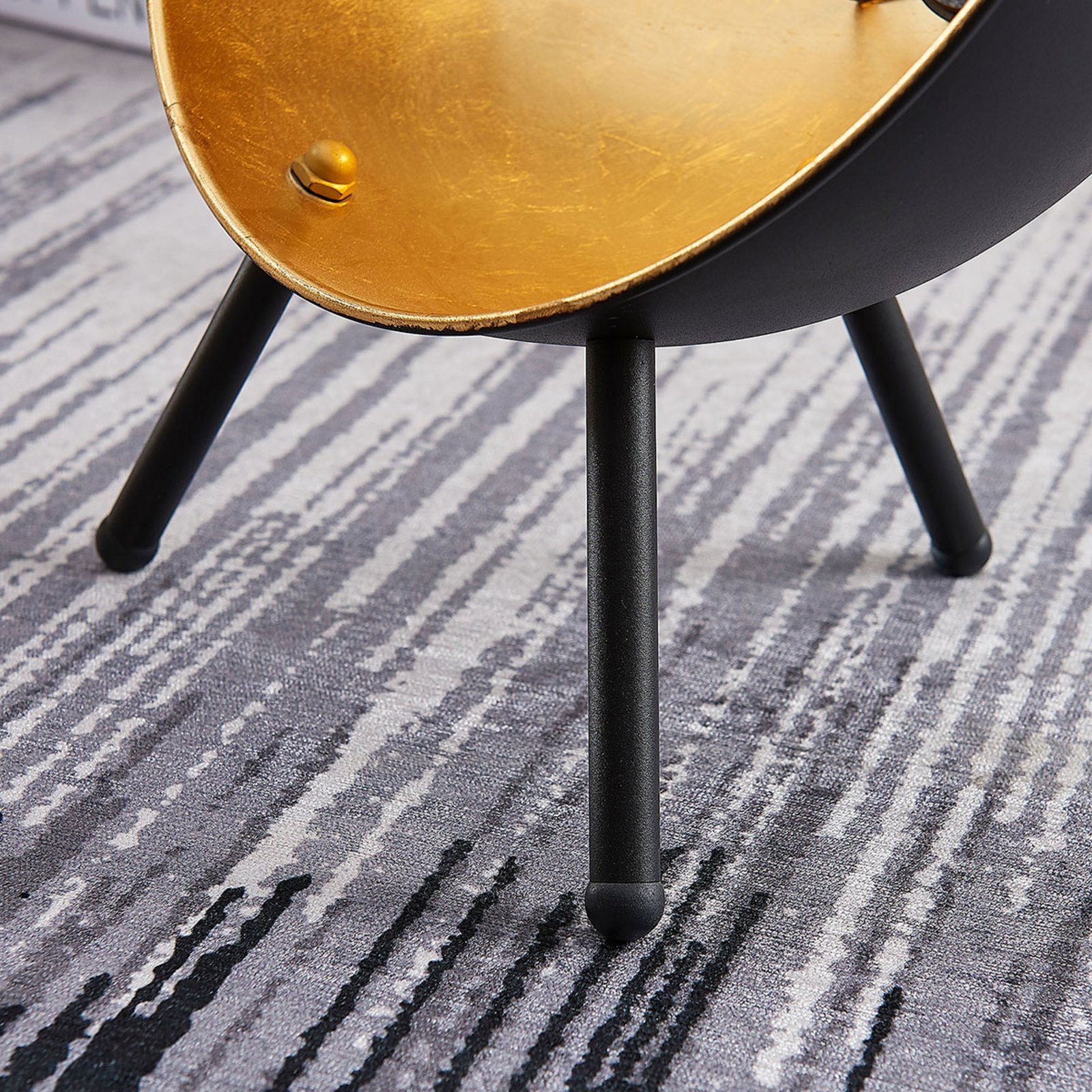 Muriel Stolní Lampa H38 Black/Gold - Lindby