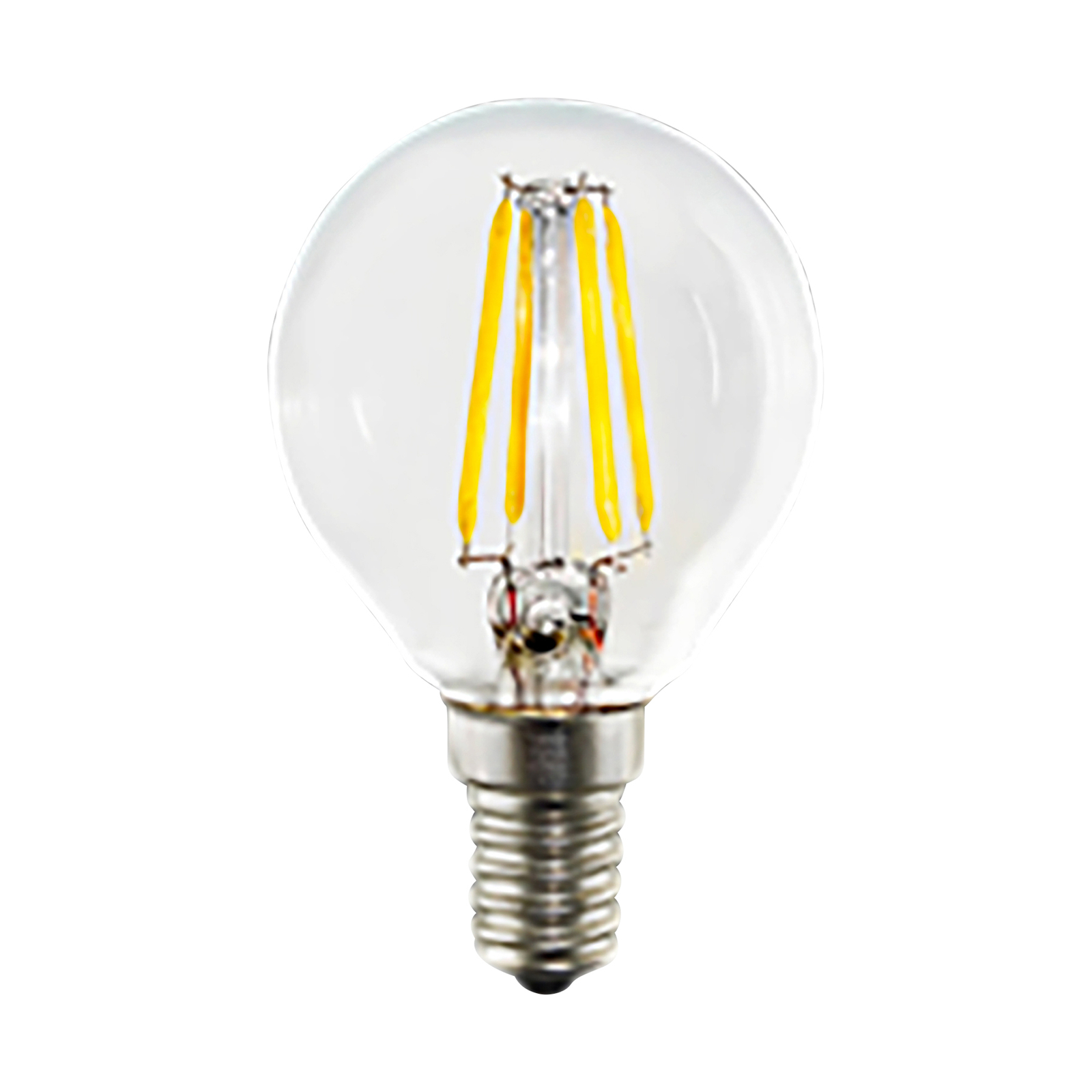 LED-dropplampa E14 4,5 W filament 827 dimbar