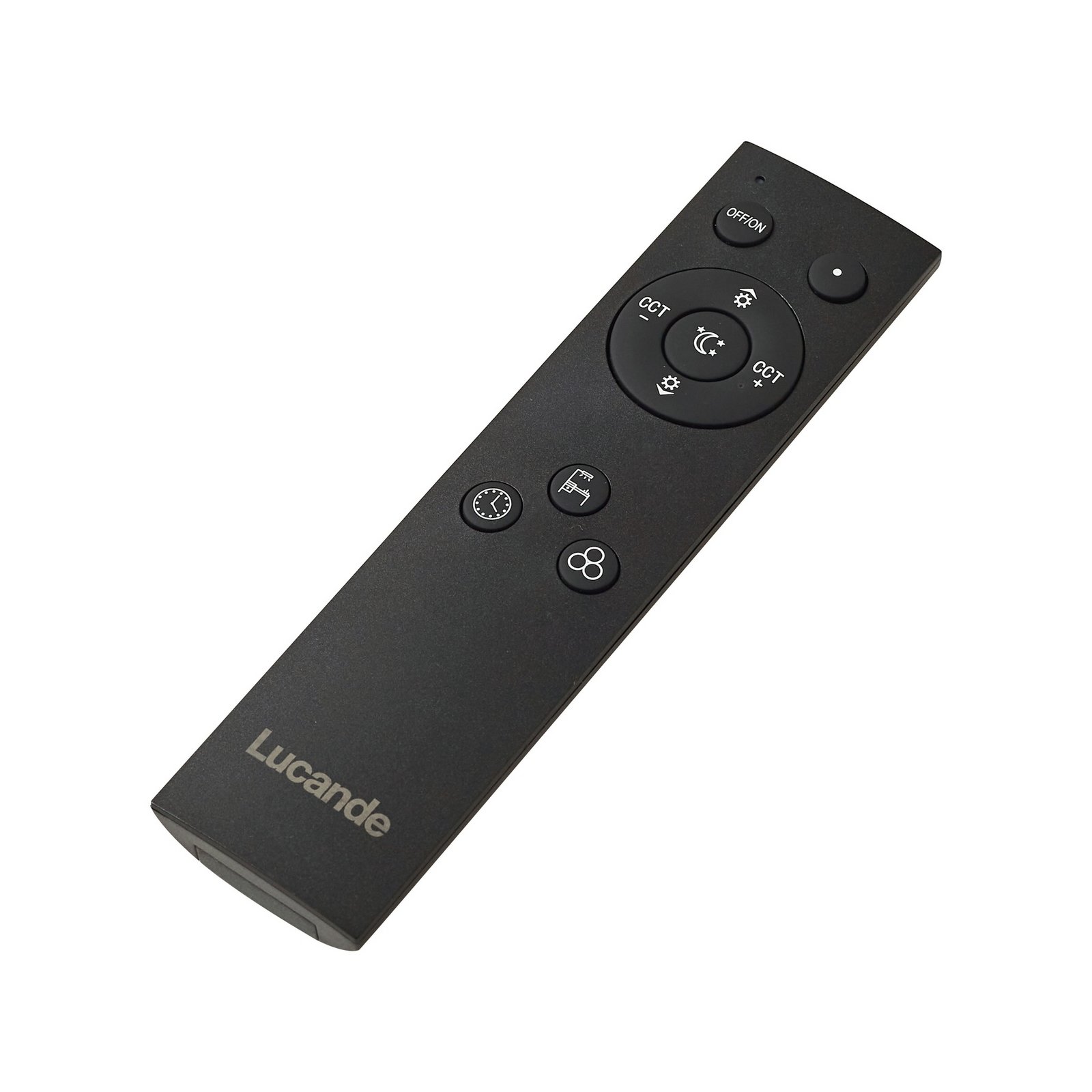 Mylosh Smart LED-kattovalaisin, CCT, Tuya, musta - Lucande