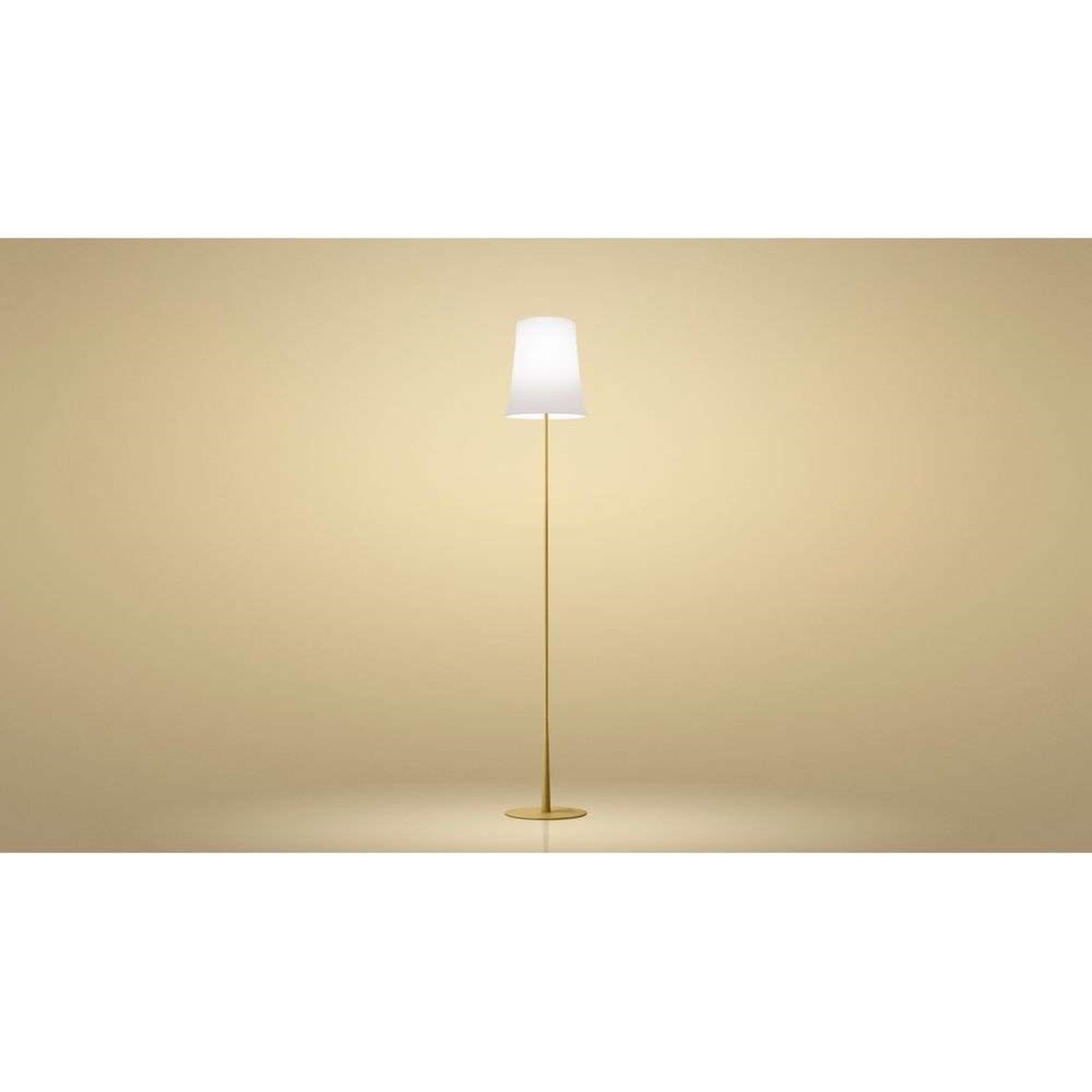 Birdie Easy Lampadar Yellow Opal - Foscarini