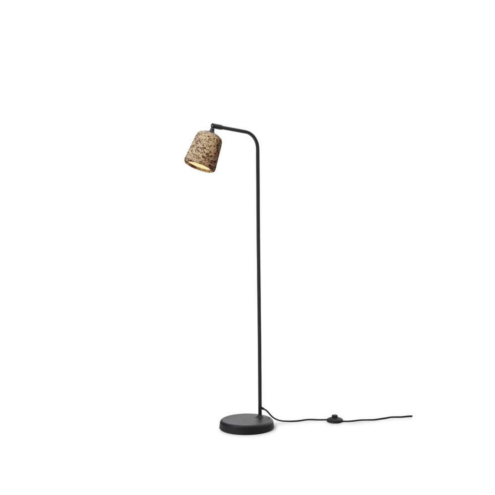  New Works New Works Stehleuchte Material Stehleuchte, Beige/schwarz 