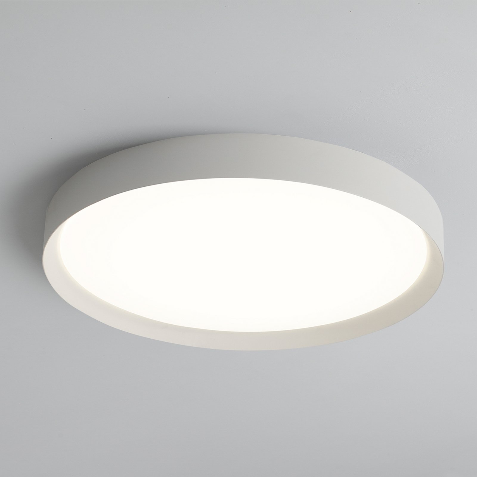 LED-Deckenleuchte Minsk, weiß, Ø 60 cm, Casambi, 42 W, CCT