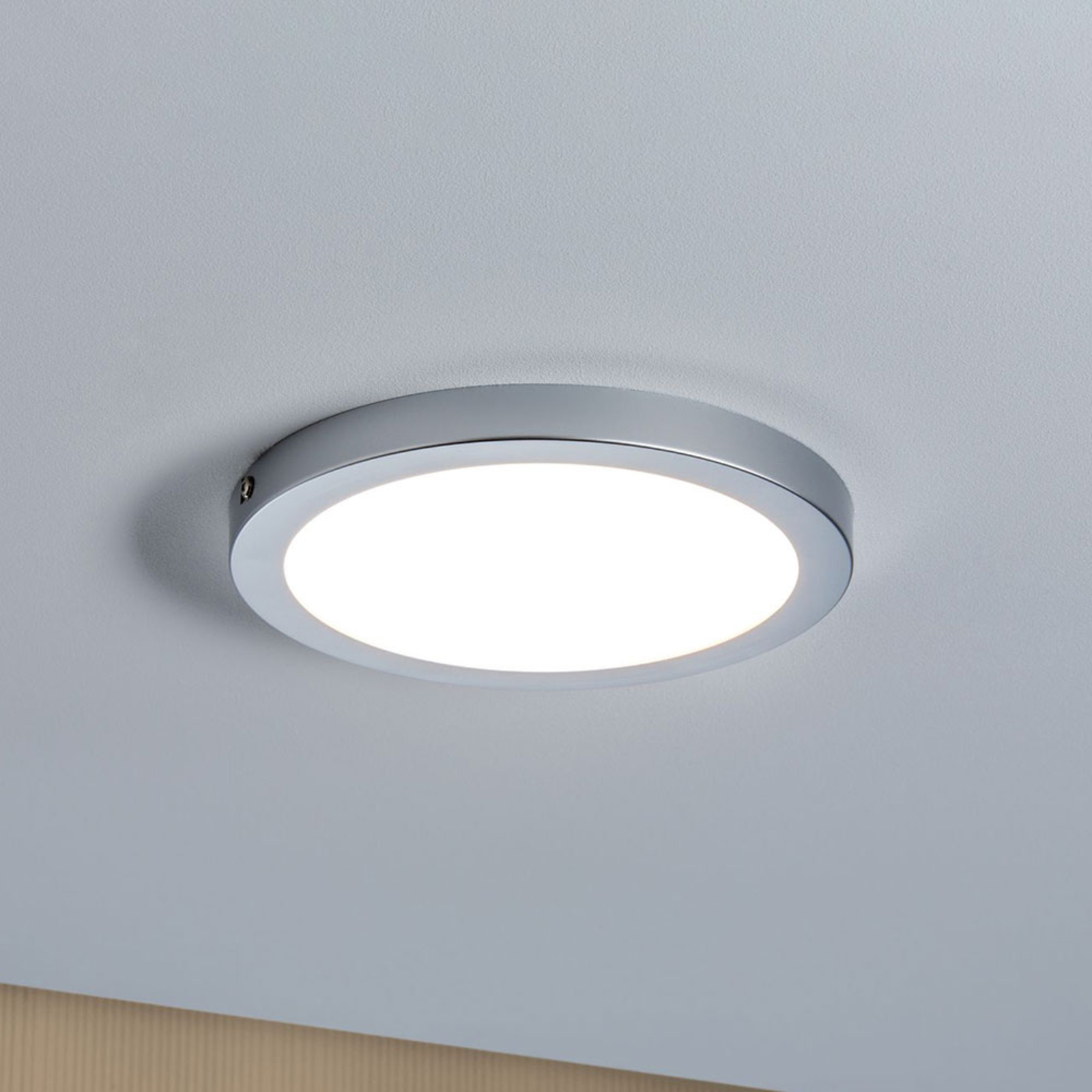 Paulmann Atria LED φωτιστικό οροφής Ø 22cm χρώμιο