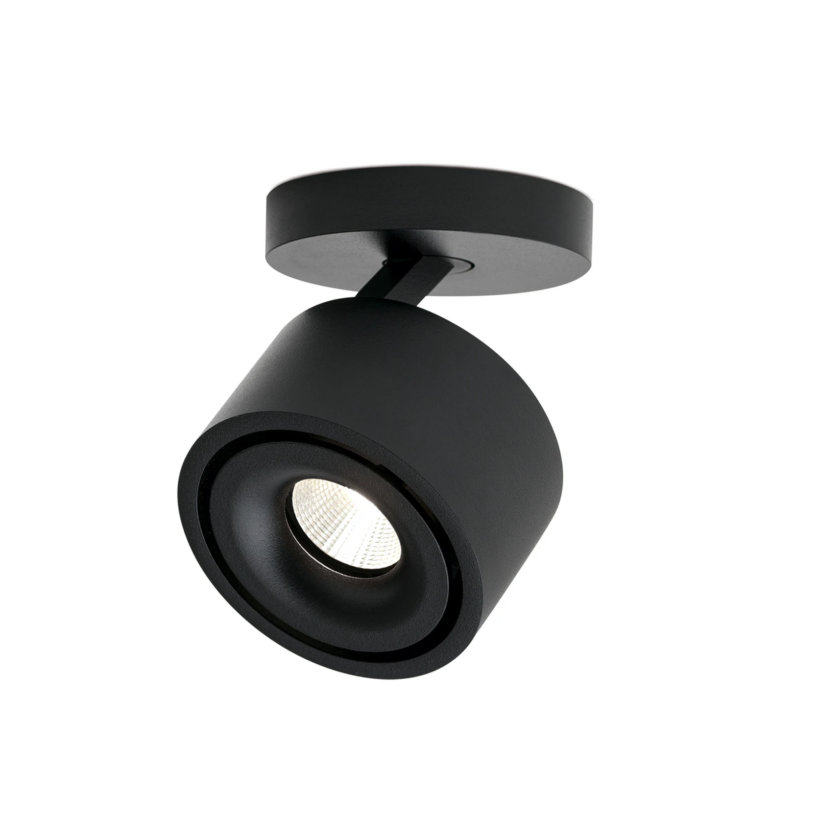 Specter LED mennyezeti spotlámpa, fekete, Ø 8,4 cm, alumínium