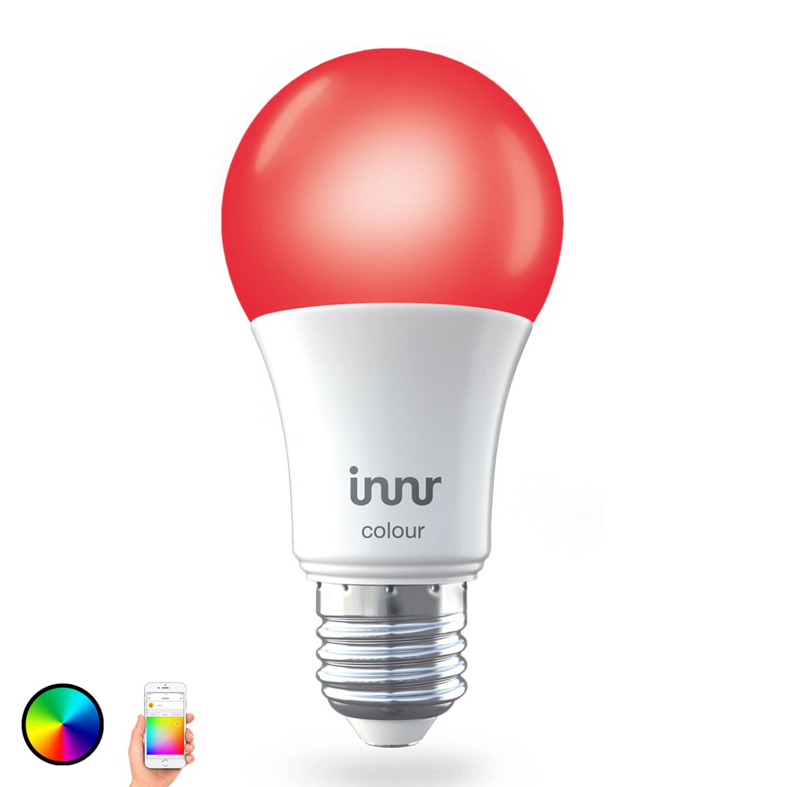 E27 9,5 W LED-Lampe Innr Smart Bulb Colour