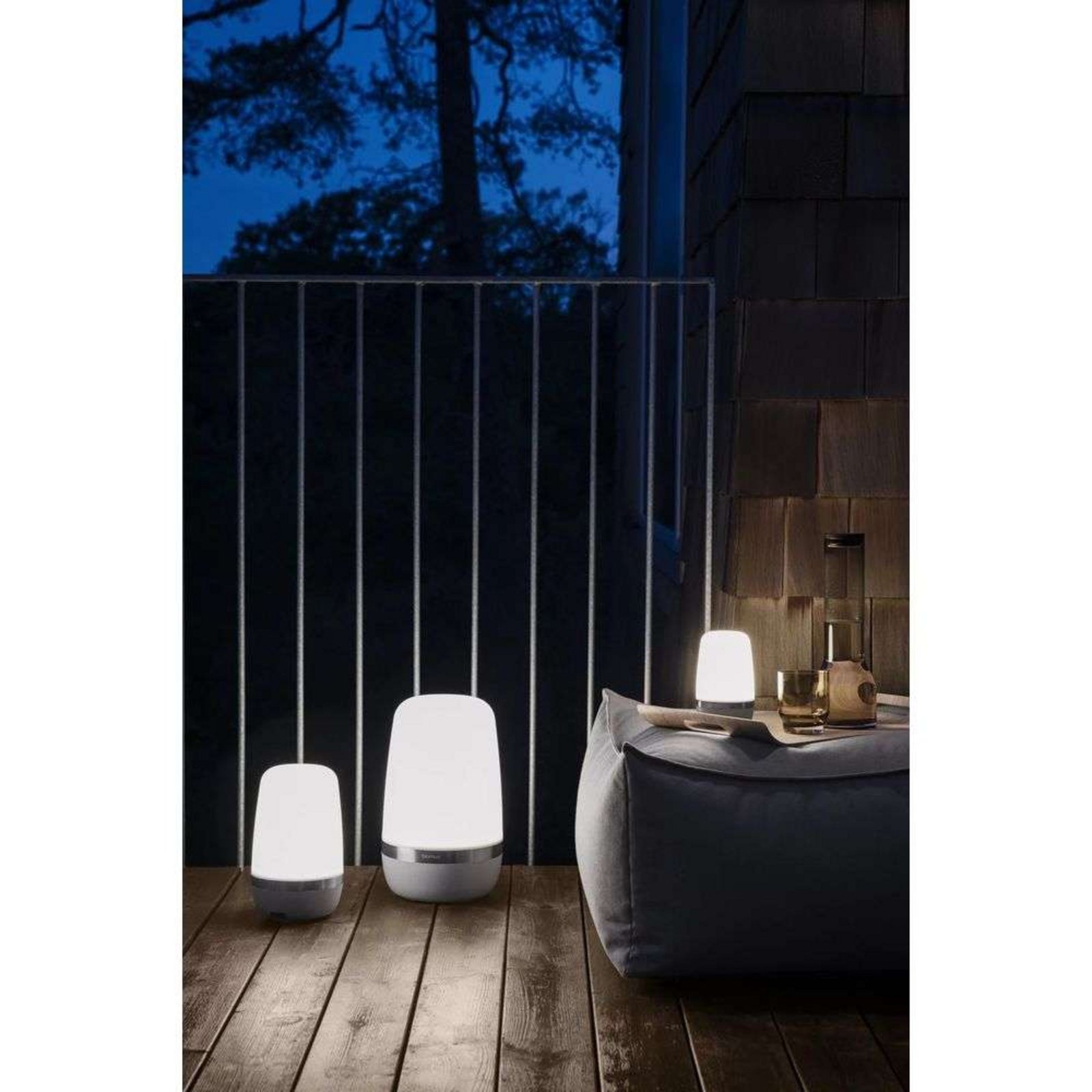 Spirit LED Portable Lampă de Exterior XL Platinum Gray - Blomus