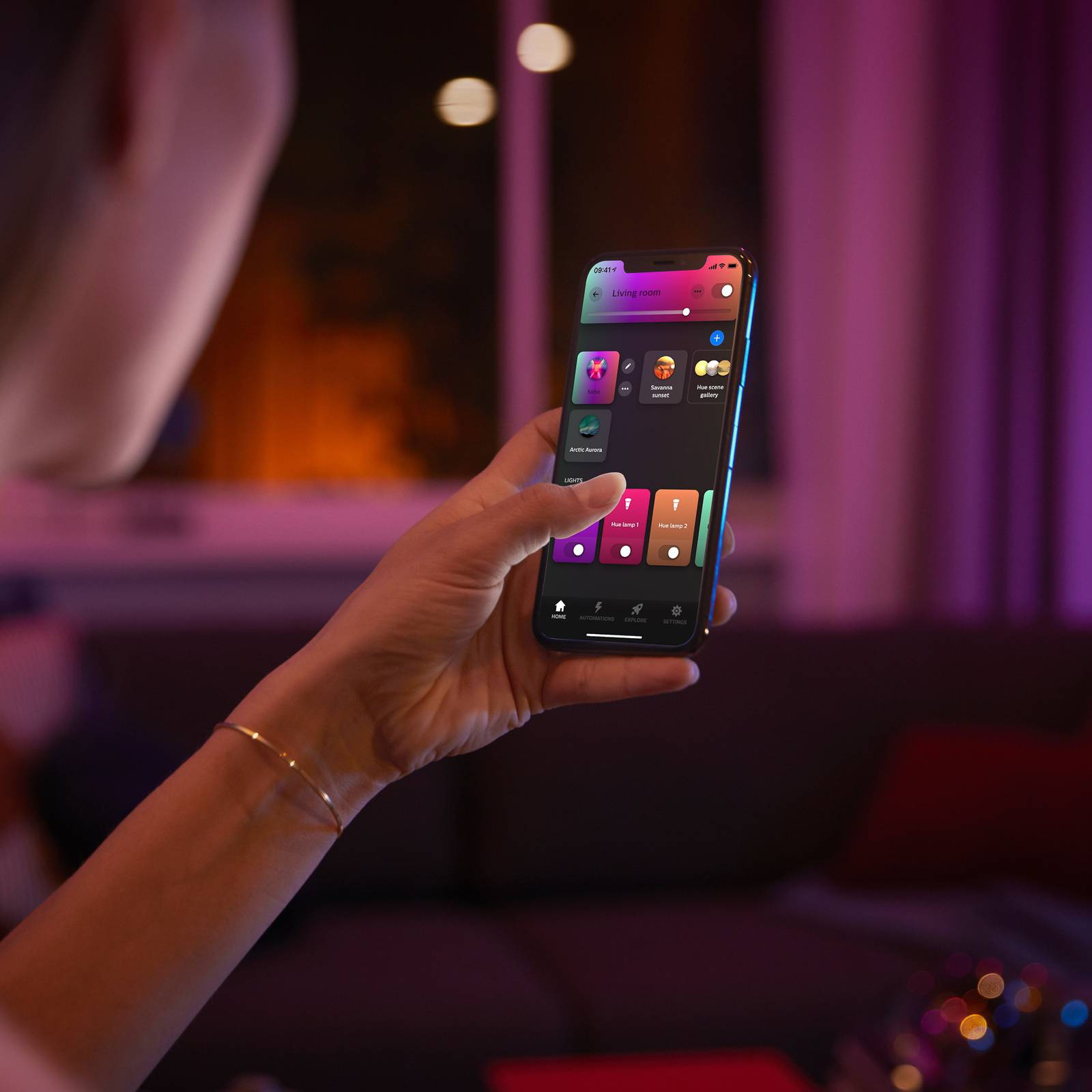 Przedłużacz spot LED Philips Hue Perifo, biały