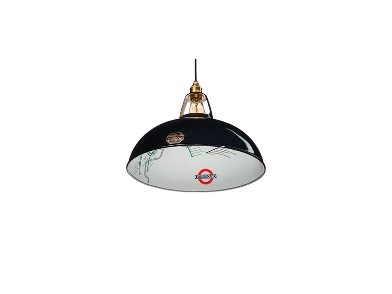 Coolicon - Large 1933 Design Pendelleuchte Northern Line Black